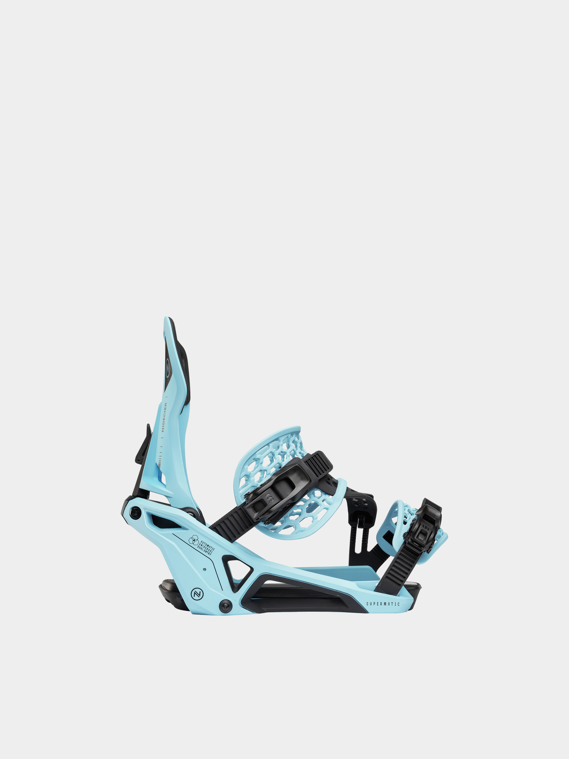 Snowboardové vázání Nidecker Supermatic (escape cyan)
