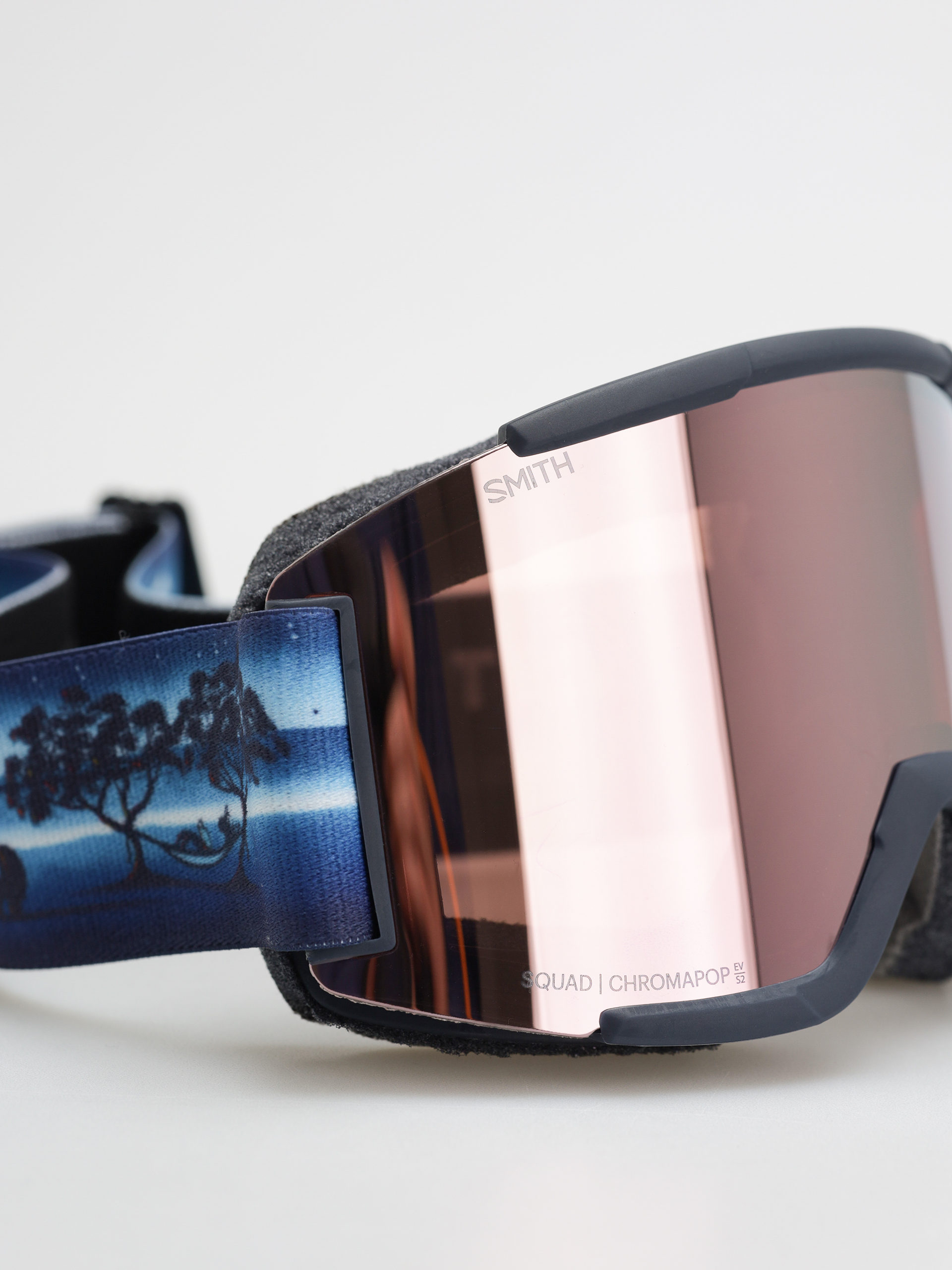 Brýle na snowboard Smith Squad (tess coady/chromapop everyday rose gold mirror)