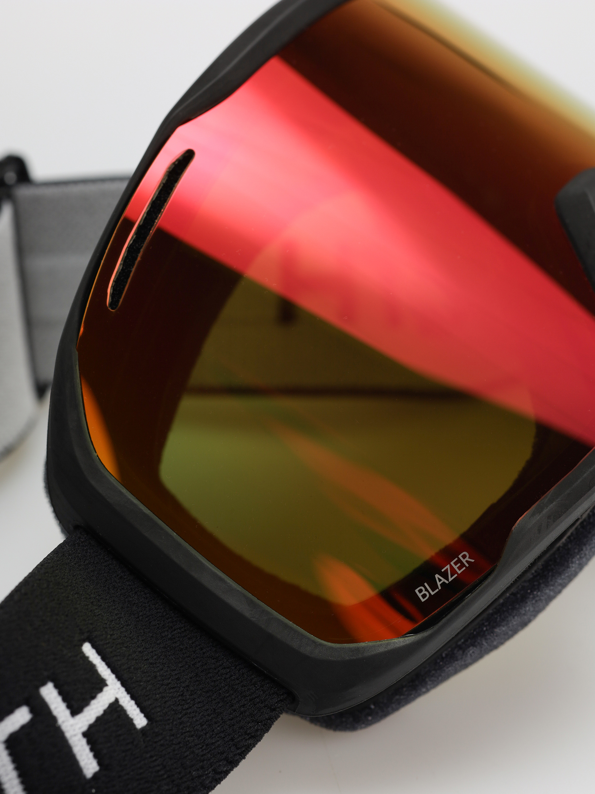 Brýle na snowboard Smith Blazer (red sol-x mirror)
