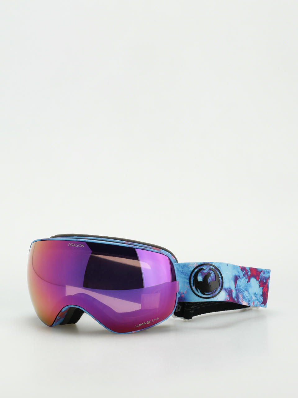 Brýle na snowboard Dragon X2S (predator/lumalens purple ion+lumalens midnight)