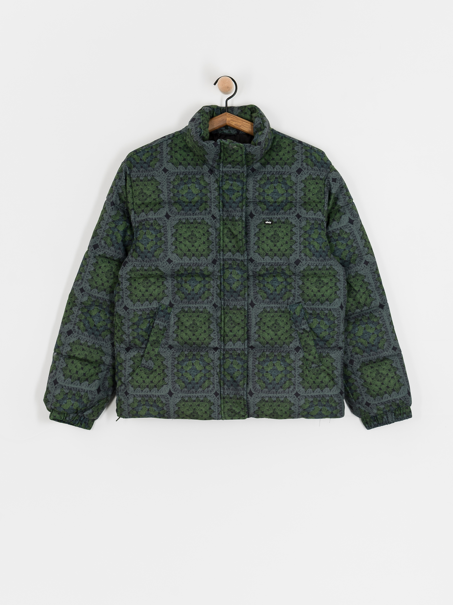 Bunda OBEY Tappi Puffer Wmn (olive multi)