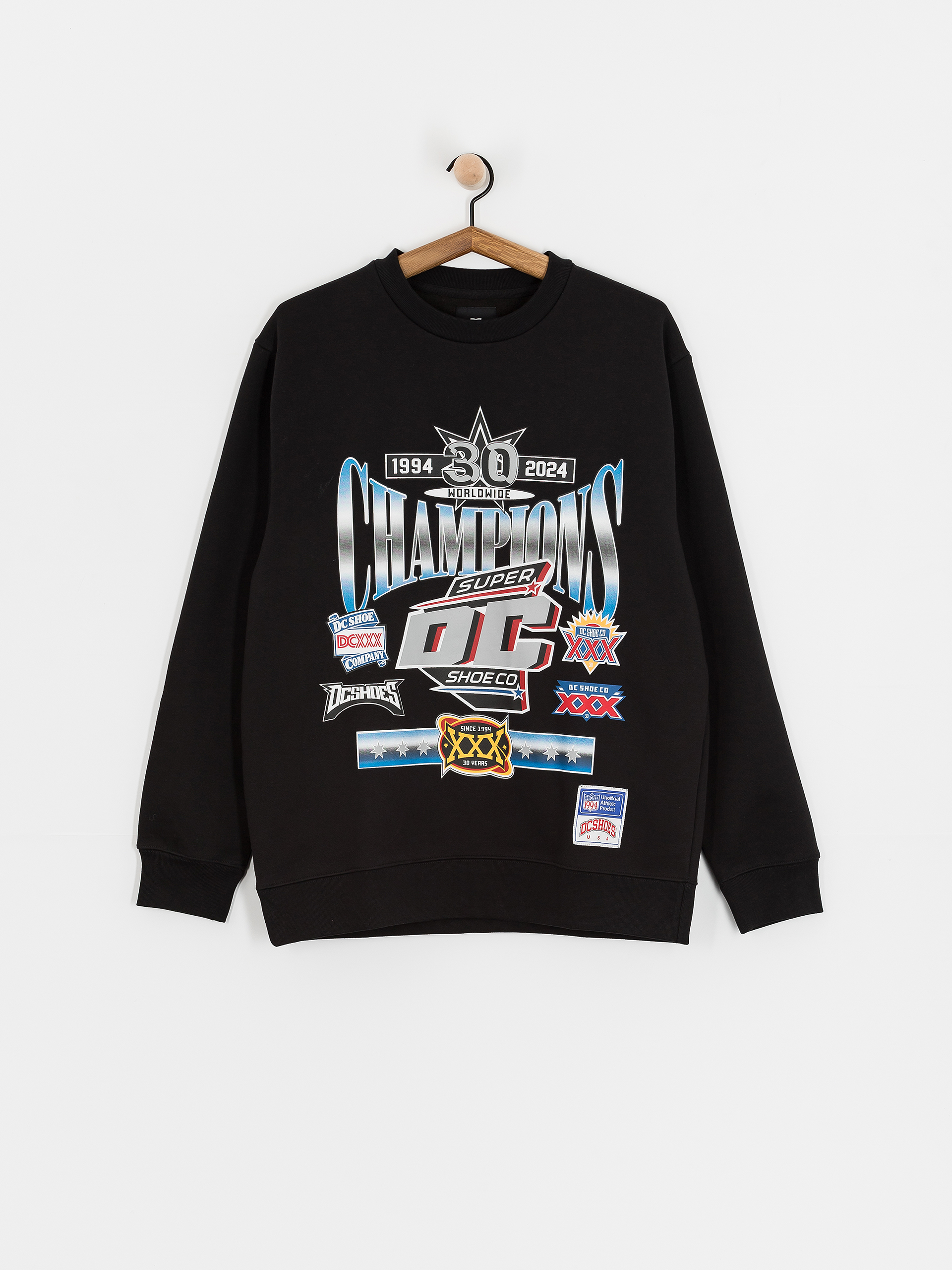 Mikina DC Old Champs Crew (black)