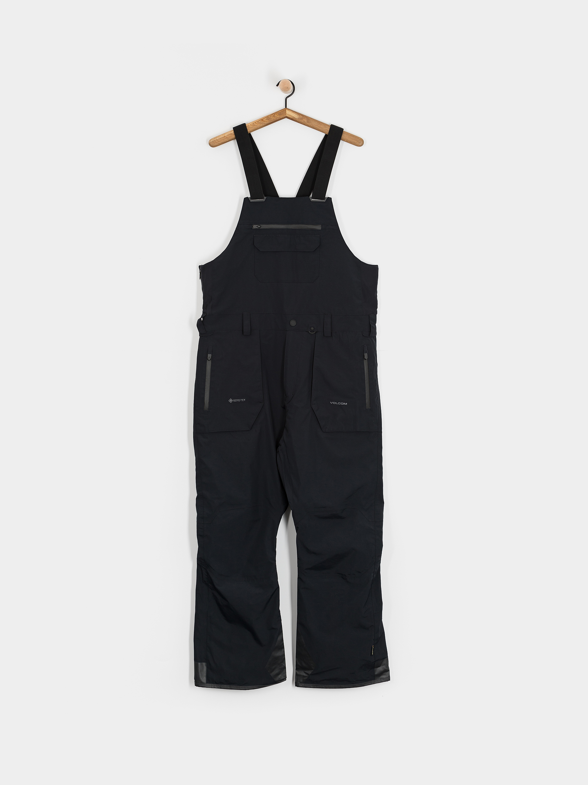 Pánské Snowboardové kalhoty  Volcom Rain Gore Tex Bib Overall (black)