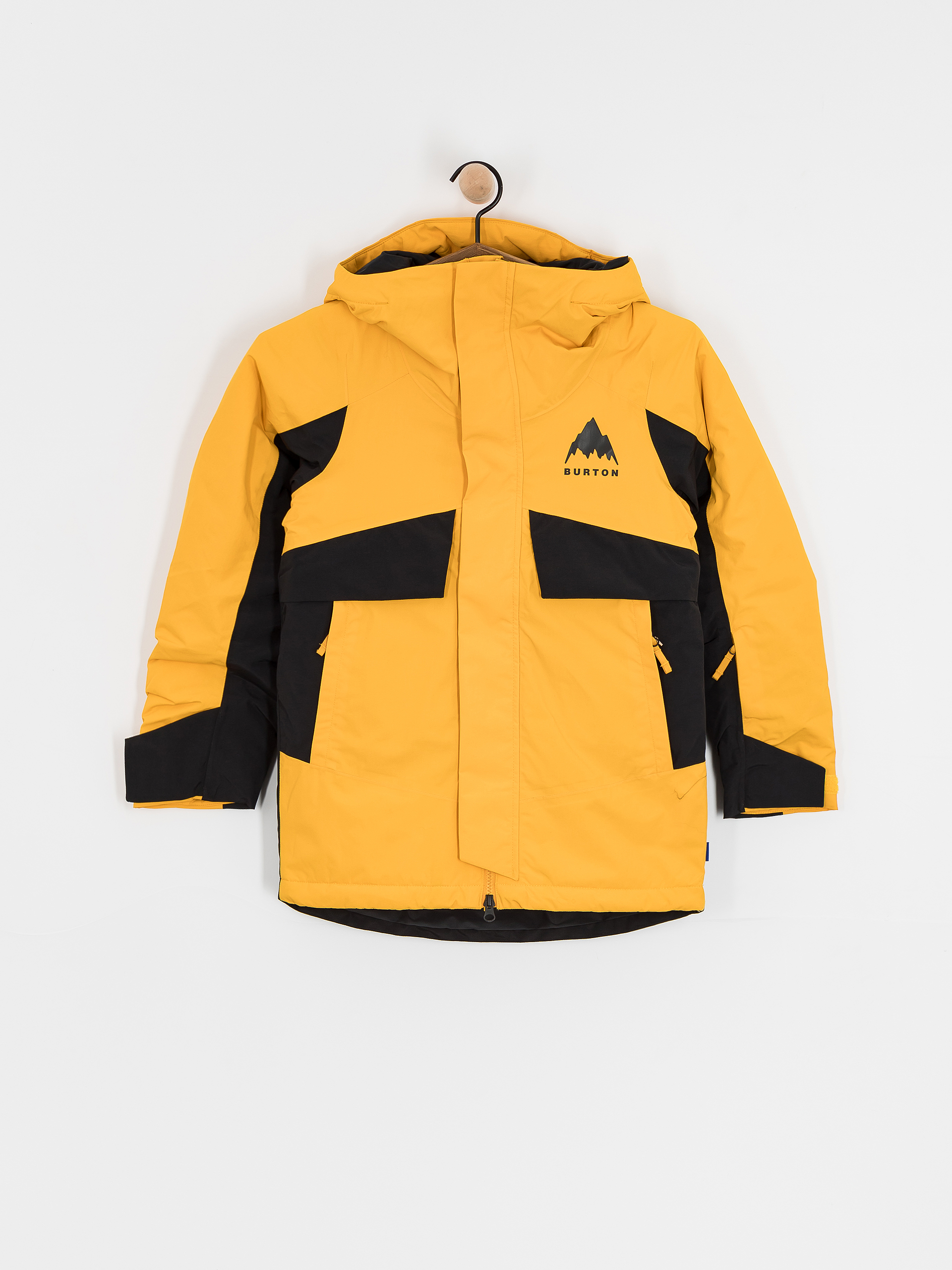 Snowboardová bunda Burton Ascutney 2L JR (goldenrod/true black)