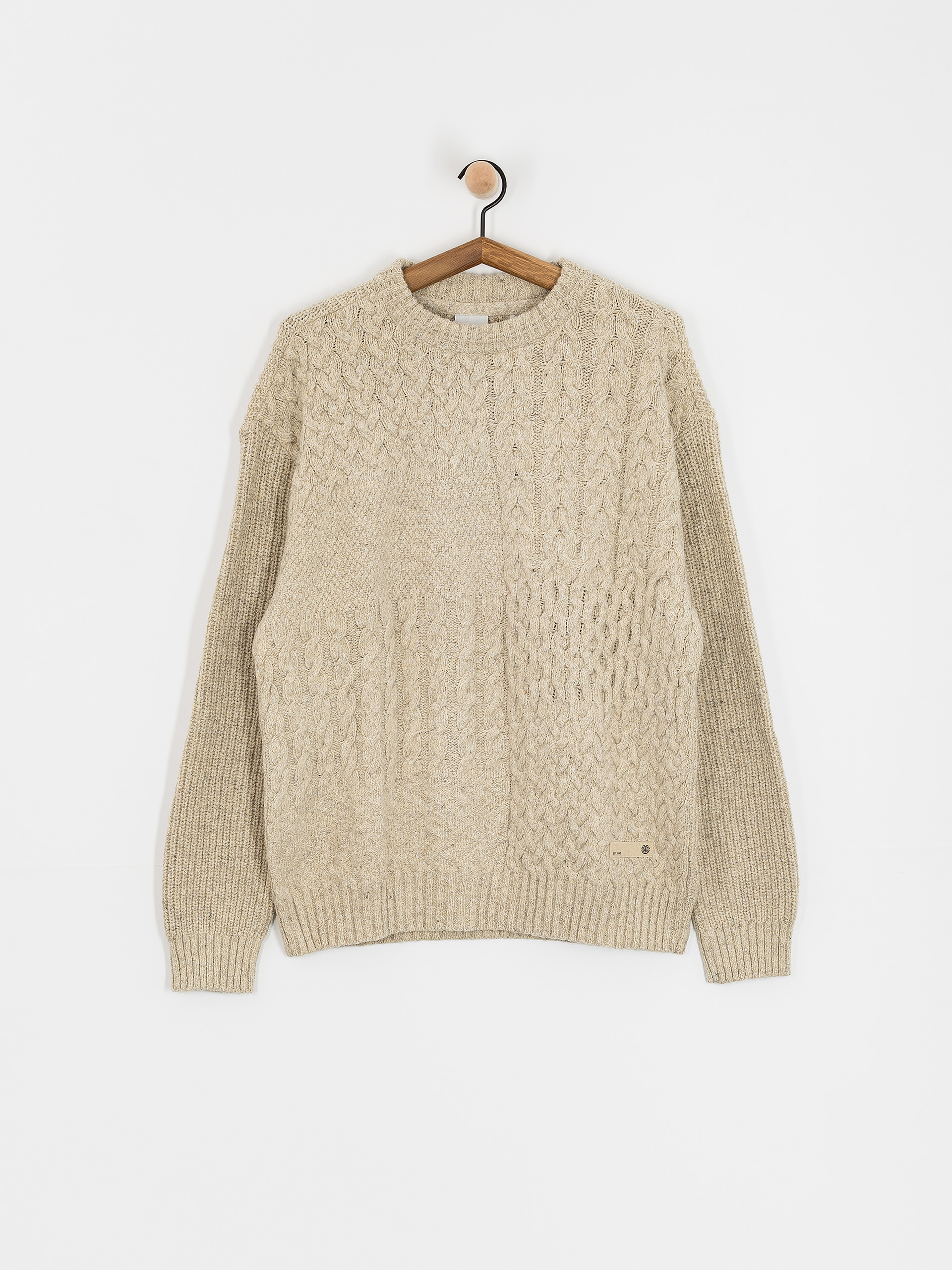 Svetr Element Snugg Crew (parchment)