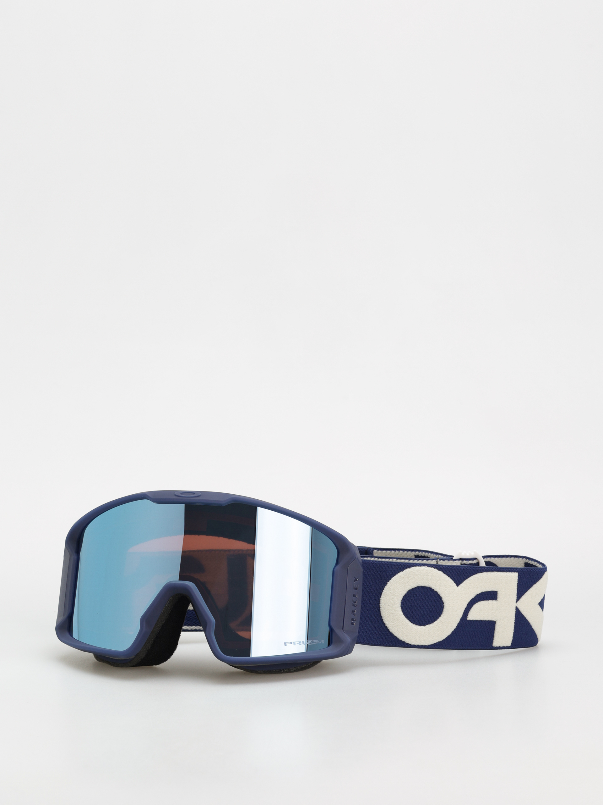 Bru00fdle na snowboard Oakley Line Miner L (matte b1b navy/prizm sapphire iridium)