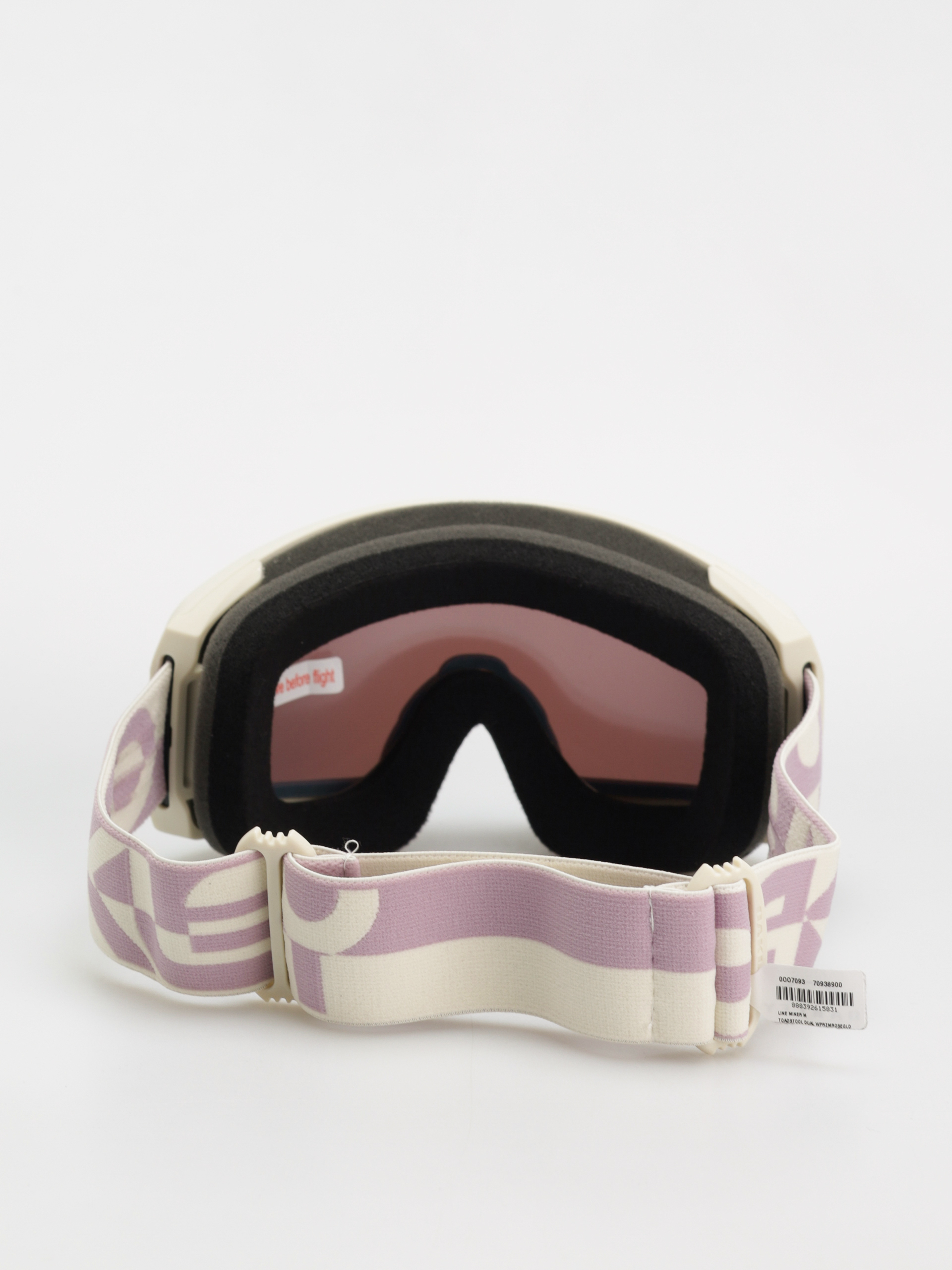 Brýle na snowboard Oakley Line Miner M (toadstool duality/prizm snow rose gold iridium)