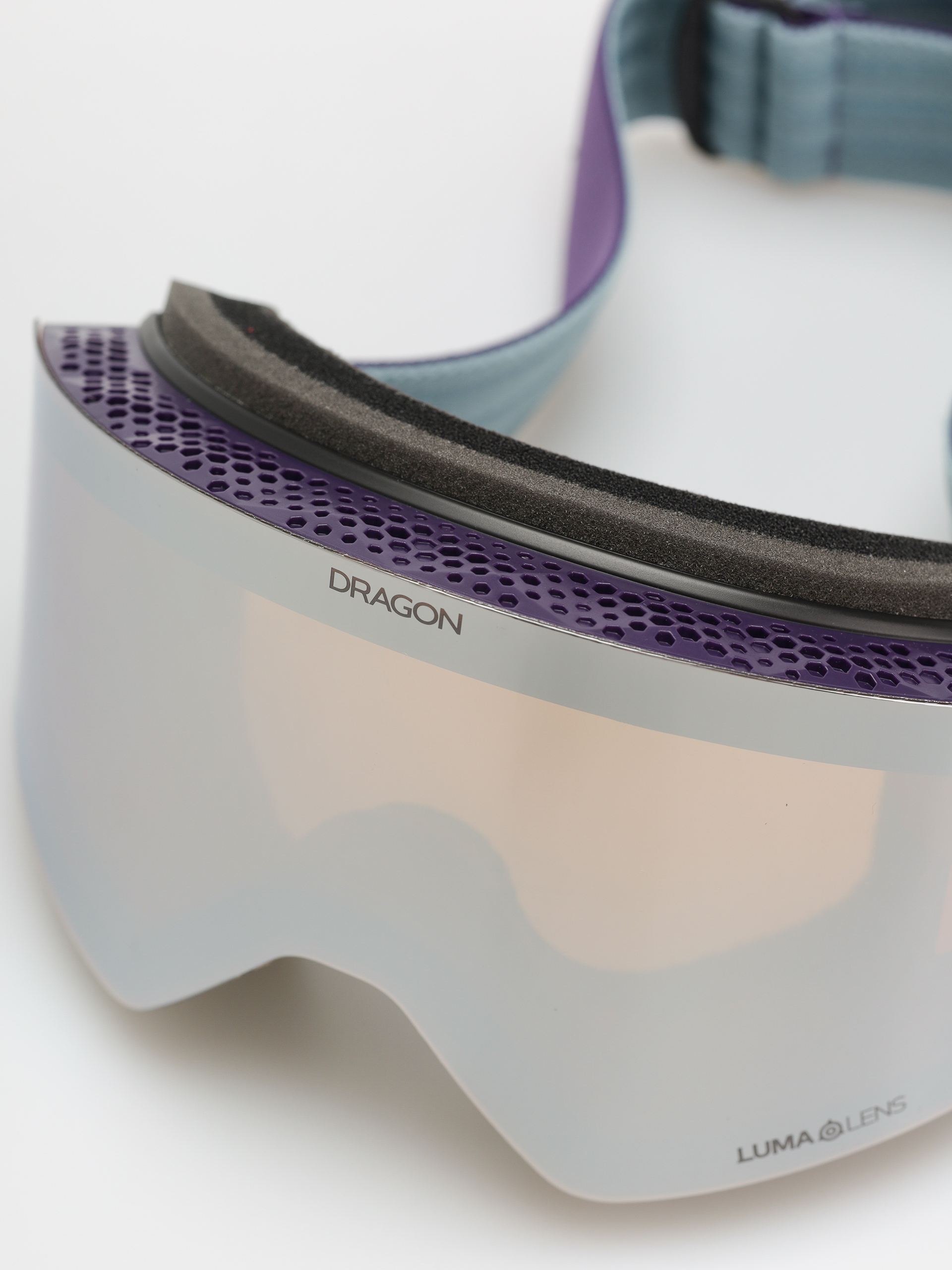 Brýle na snowboard Dragon R1 OTG (deepplum/lumalens silver ion+lumalens amber)