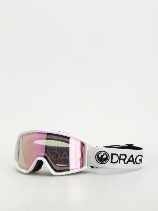 Brýle na snowboard Dragon DXT OTG (white/lumalens pink ion)