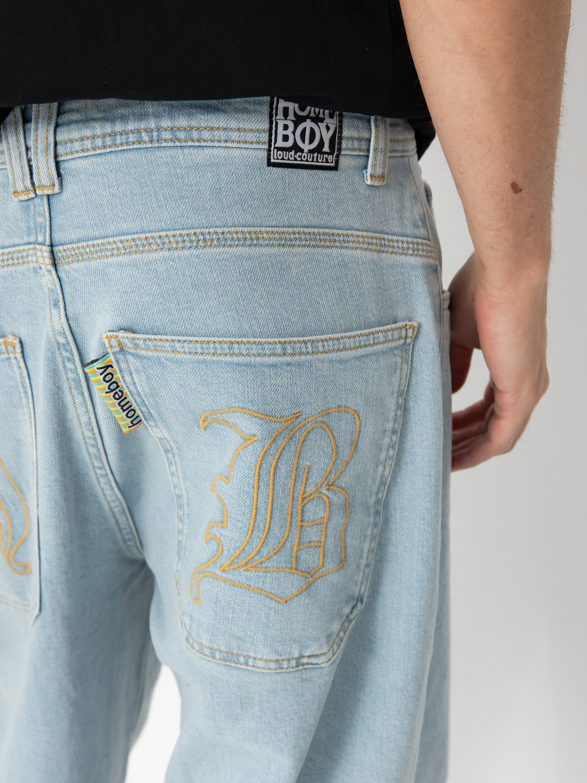 Kalhoty Homeboy X Tra Monster Gothic Denim (moon)