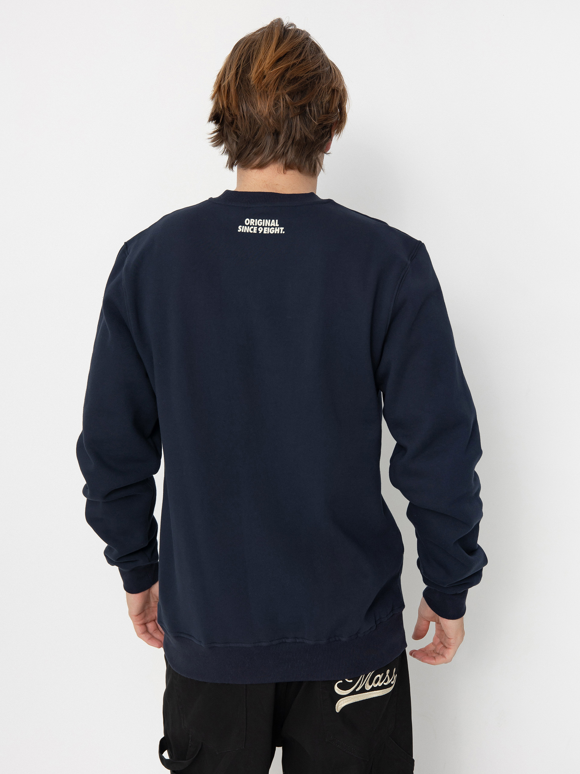 Mikina MassDnm Patch Crew (navy)