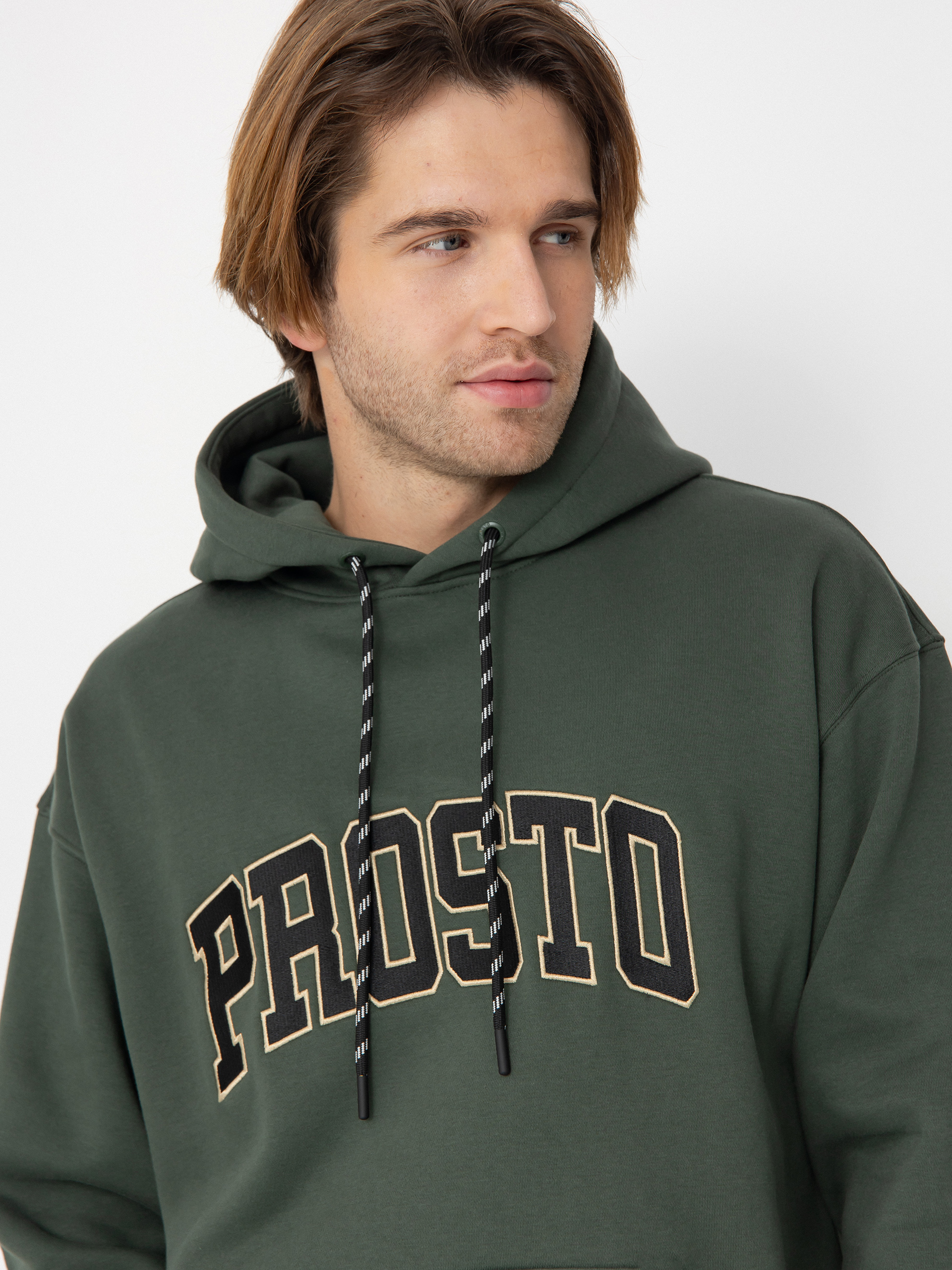 Mikina s kapucí Prosto College99 HD (green)