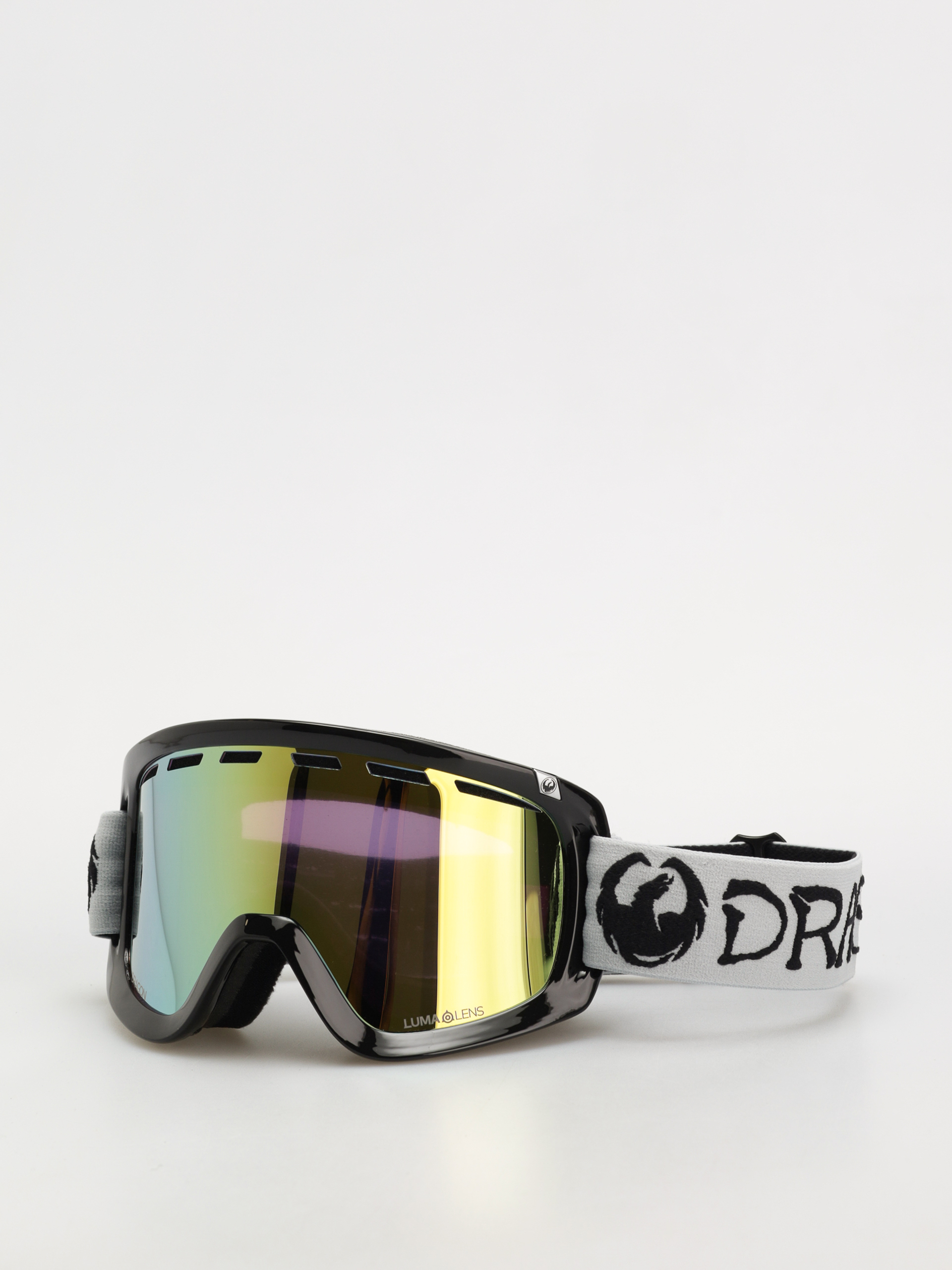 Bru00fdle na snowboard Dragon D1 OTG (classicgrey/lumalens gold ion+lumalens light rose)