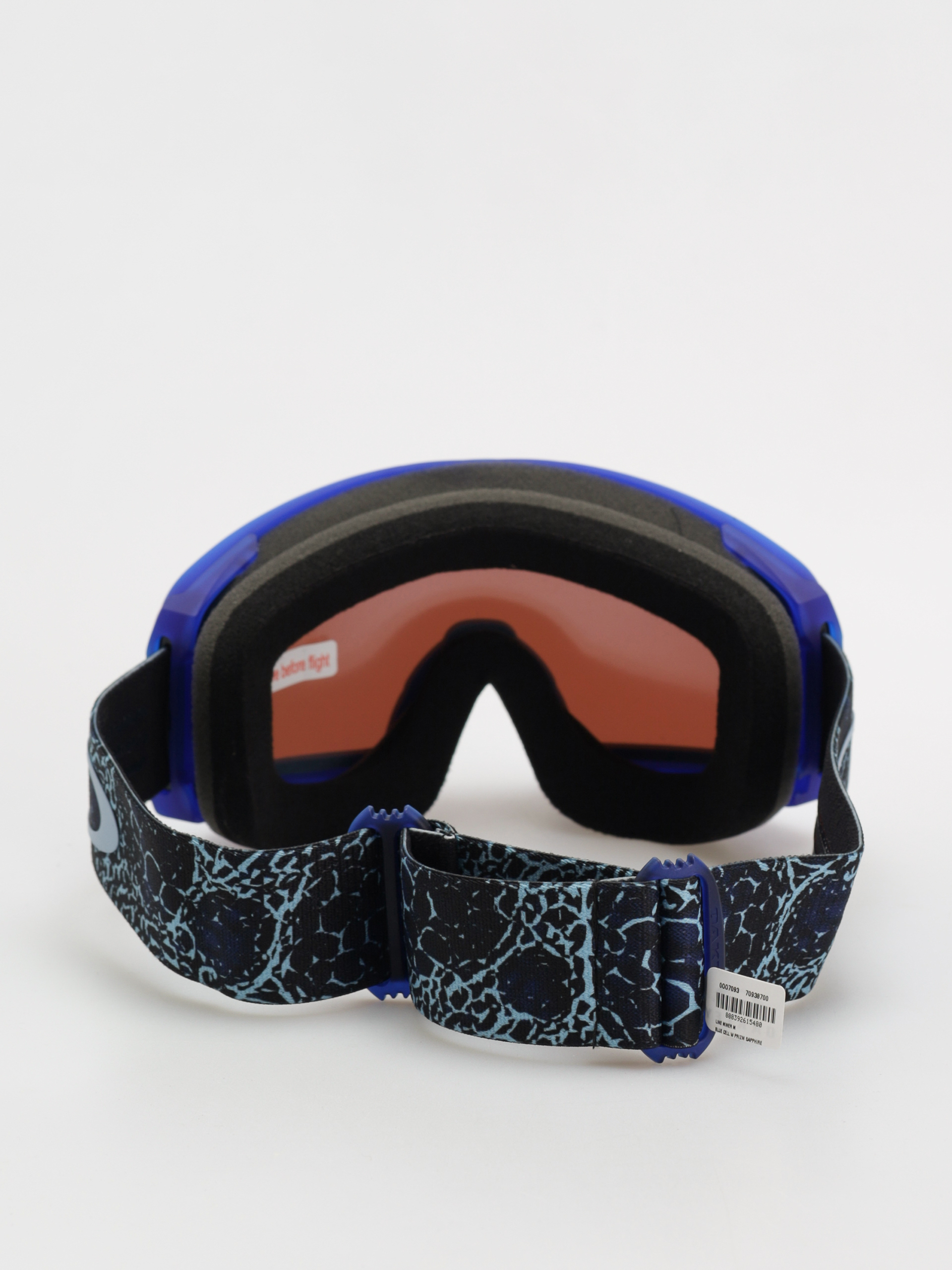 Brýle na snowboard Oakley Line Miner M (crystal blue cell/prizm snow sapphire iridium)