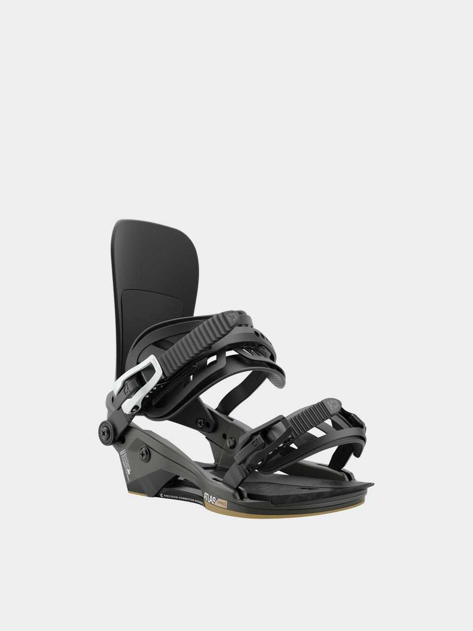 Pánské Snowboardové vázání Union Atlas Pro (metallic black)