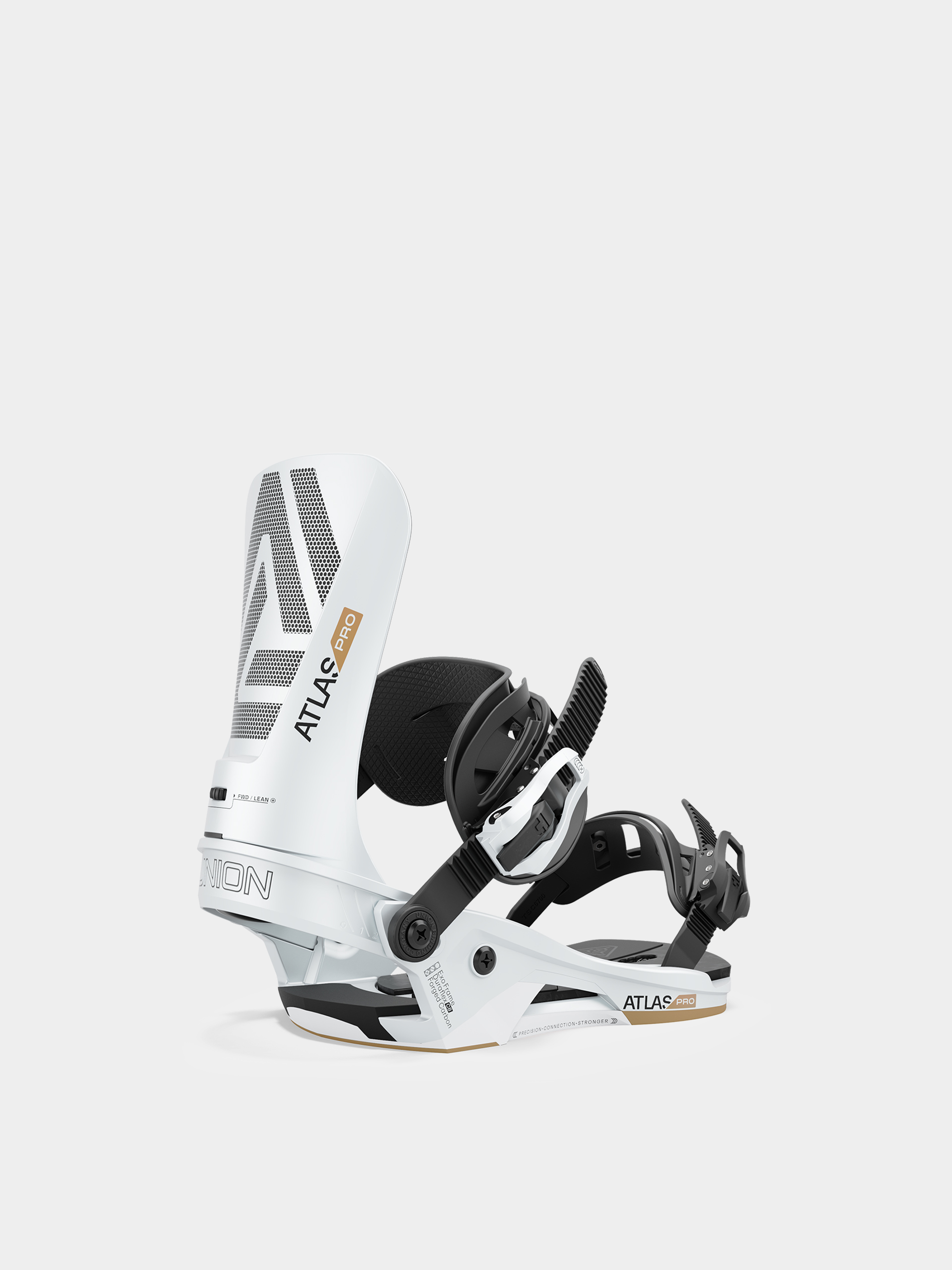 Pánské Snowboardové vázání Union Atlas Pro (metallic white)