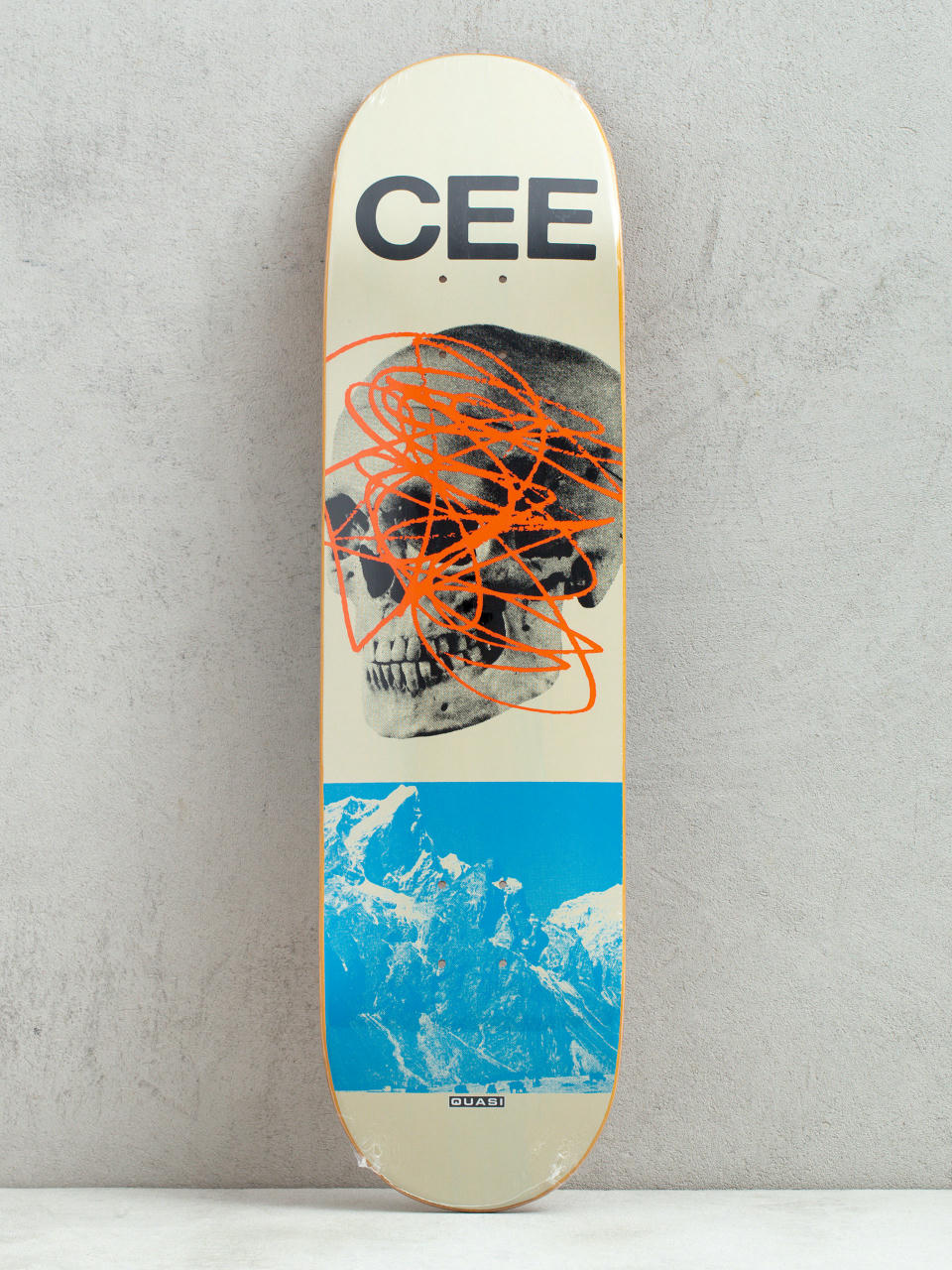 Deska Quasi Skateboards Crockett Mountain (beige/blue)