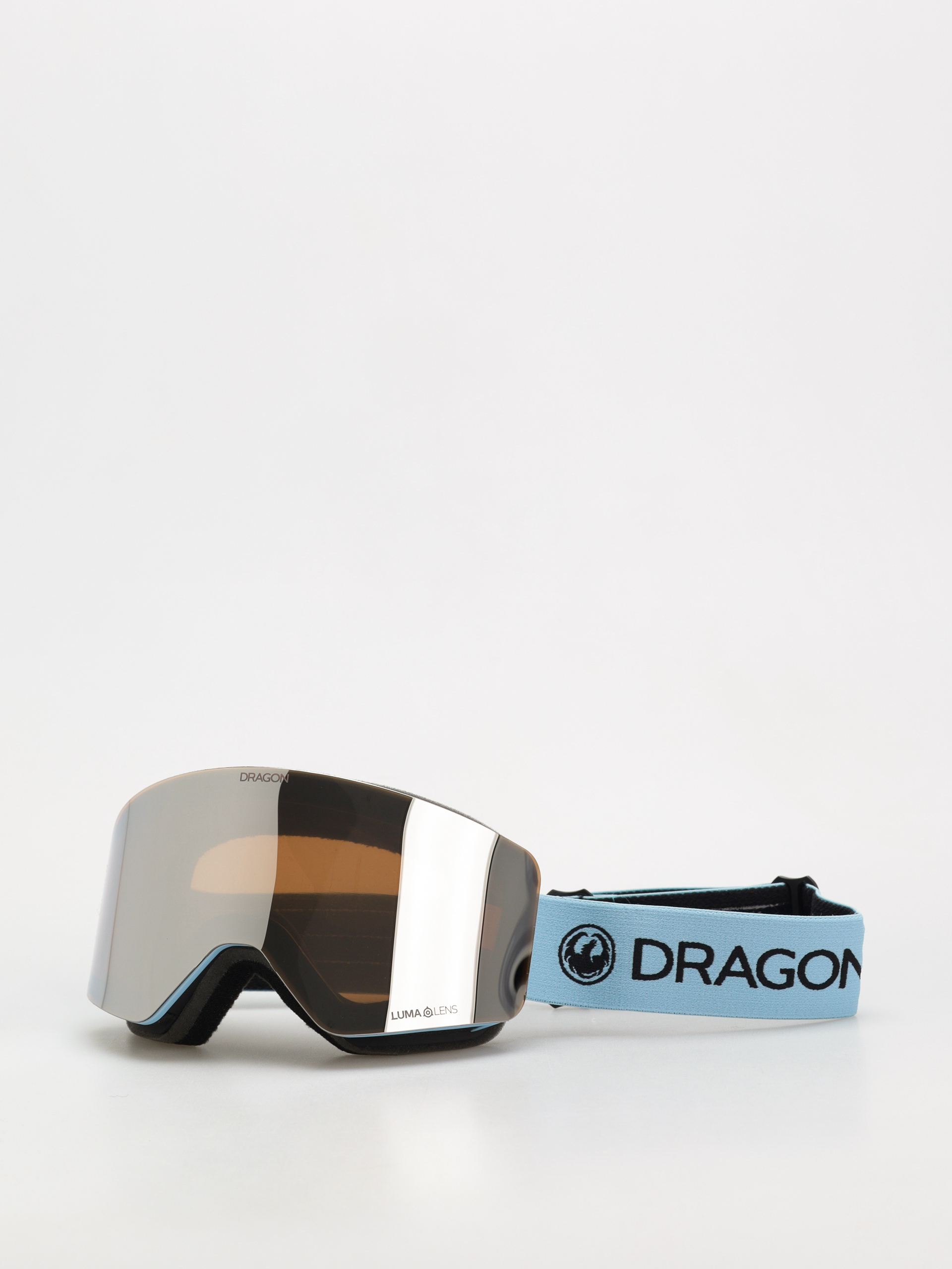 Bru00fdle na snowboard Dragon R1 OTG (bluedrift/lumalens silver ion+lumalens amber)
