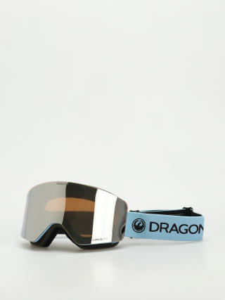 Brýle na snowboard Dragon R1 OTG (bluedrift/lumalens silver ion+lumalens amber)