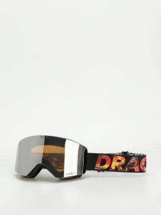 Brýle na snowboard Dragon R1 OTG (klash/lumalens silver ion+lumalens rose)