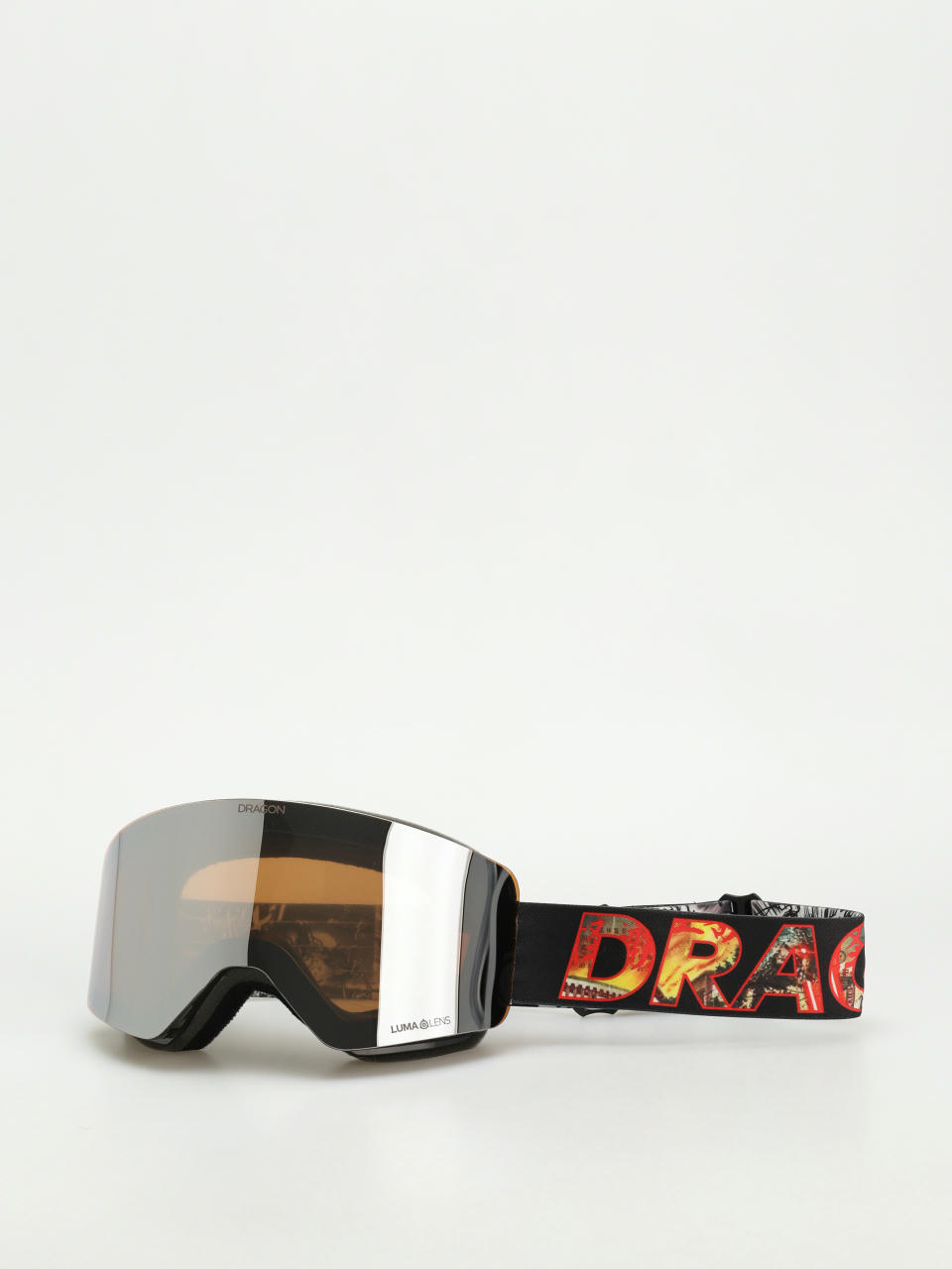 Brýle na snowboard Dragon R1 OTG (klash/lumalens silver ion+lumalens rose)