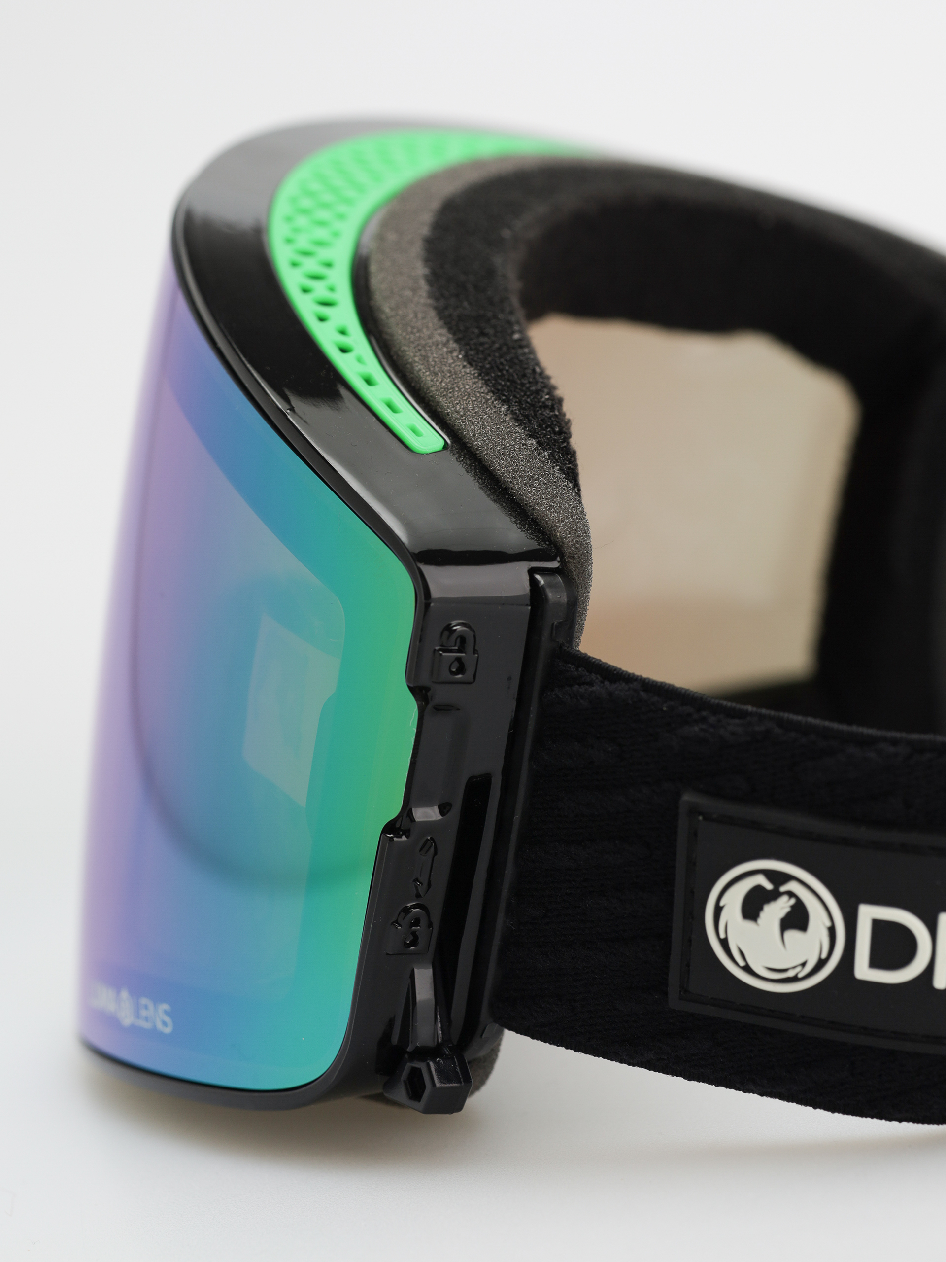 Brýle na snowboard Dragon PXV2 (icongreen/lumalens green ion/lumalens amber)