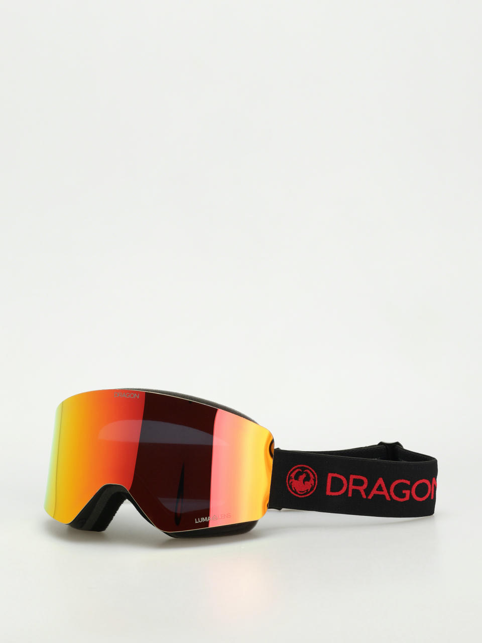 Brýle na snowboard Dragon R1 OTG (blackred/lumalens red ion+lumalens light rose)