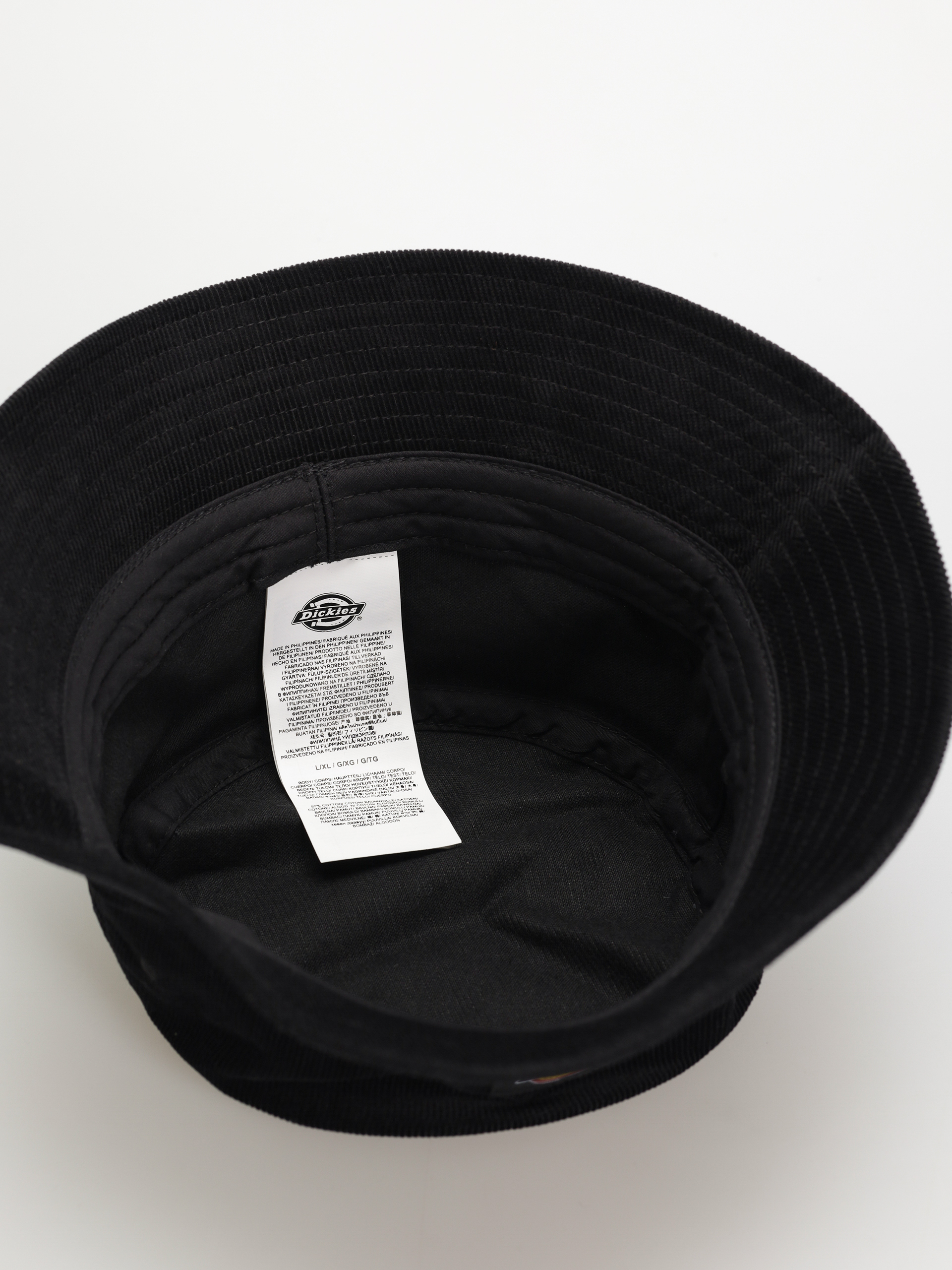 Klobouk Dickies Corduroy Bucket (black)