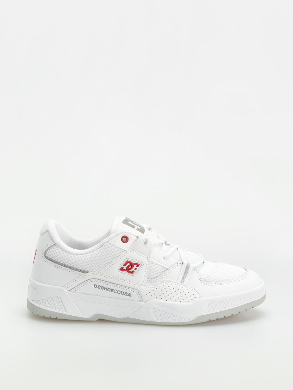 Boty DC Construct (white/red/grey)