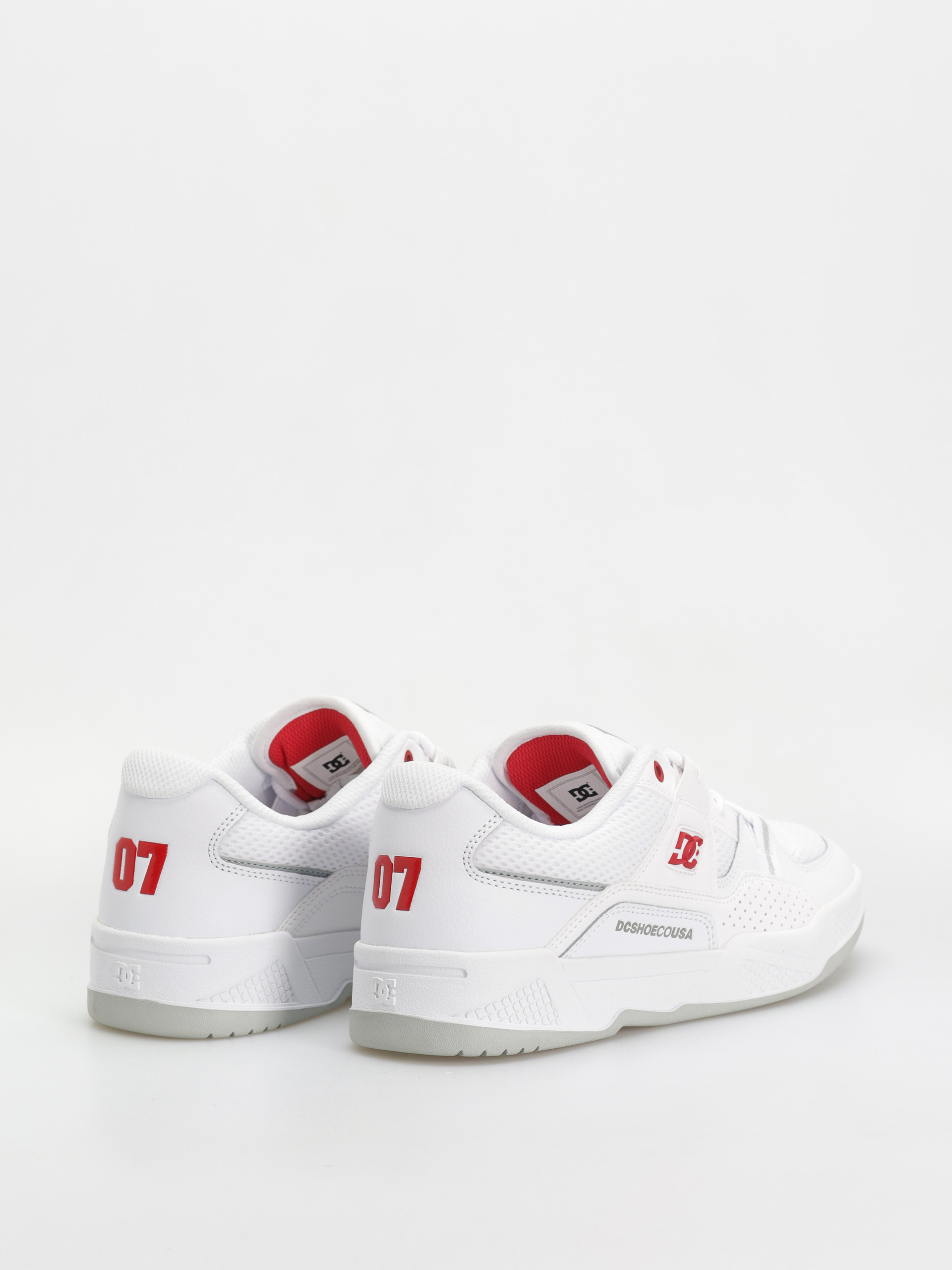Boty DC Construct (white/red/grey)