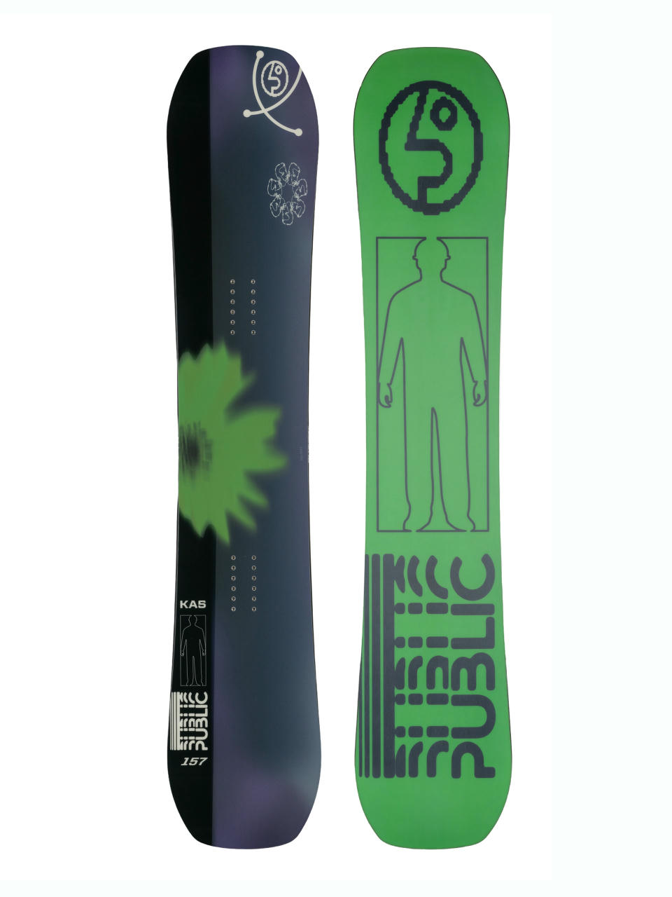 Pánská Snowboard Public Statement (green/black)