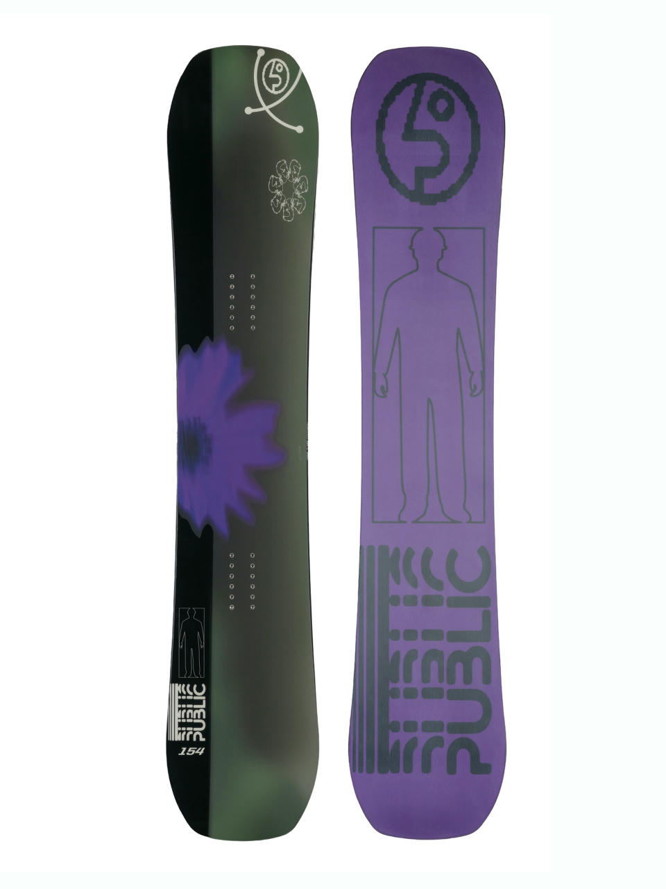 Pánská Snowboard Public Statement (purple/black)