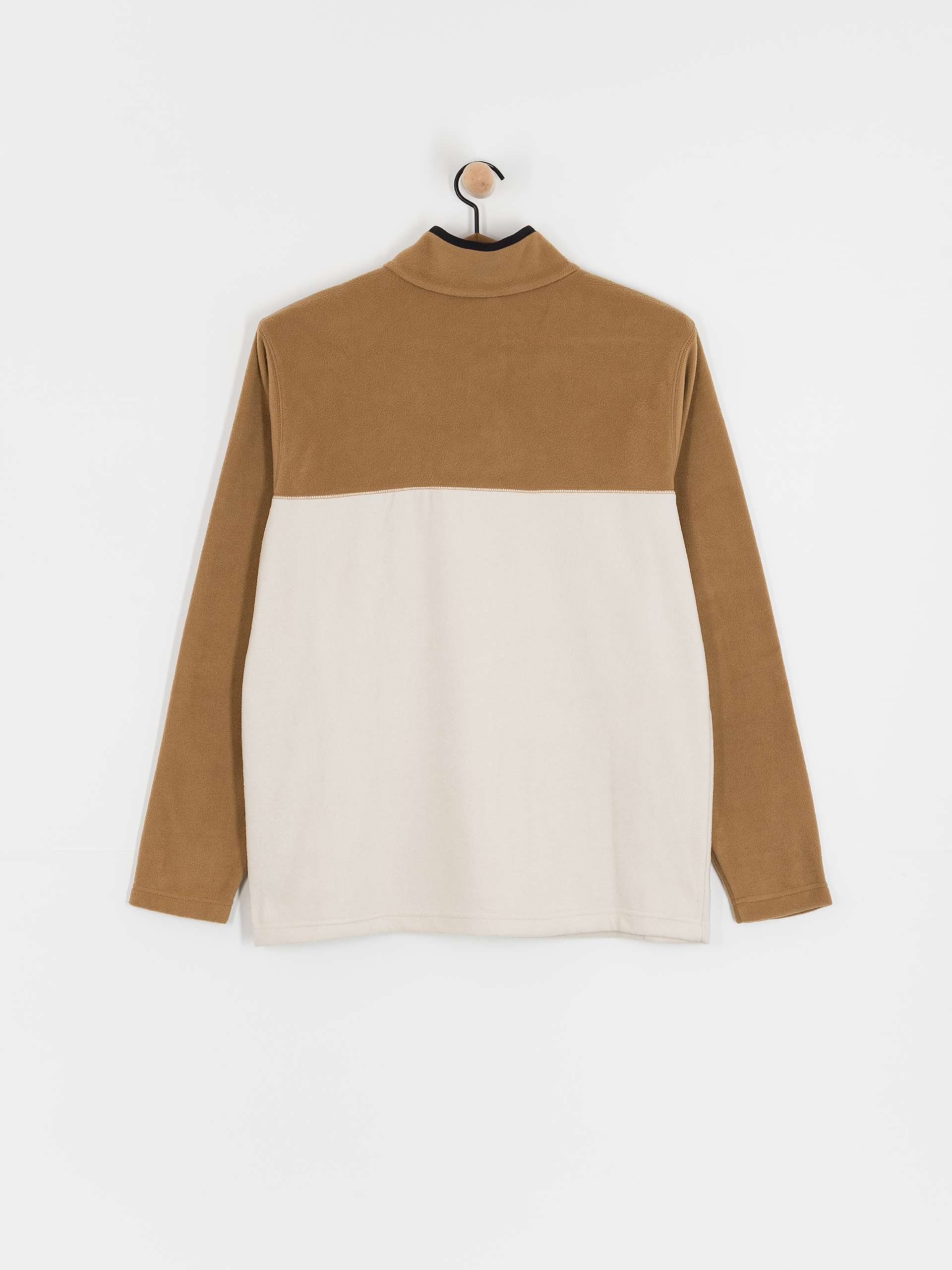 Pánský Fleecová mikina Columbia Steens Mountain Half Snap II (dark stone del)