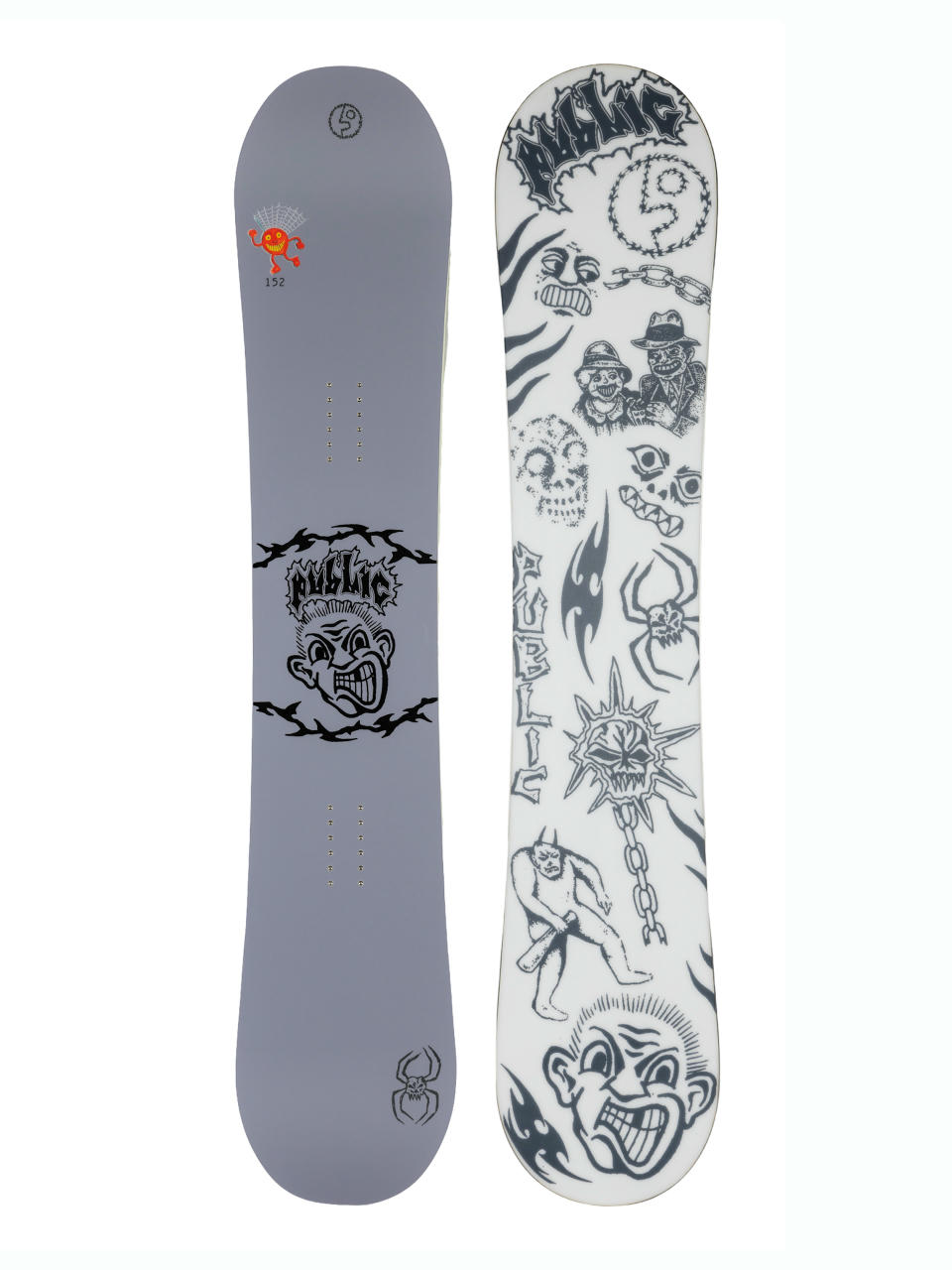 Pánská Snowboard Public Disorder (grey)