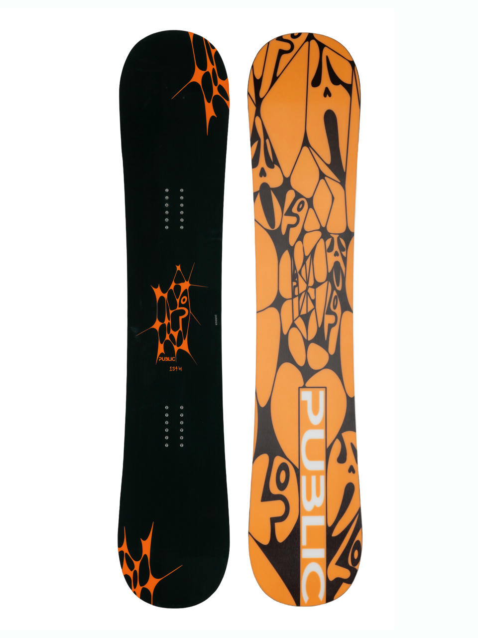 Pánská Snowboard Public General (orange/black)