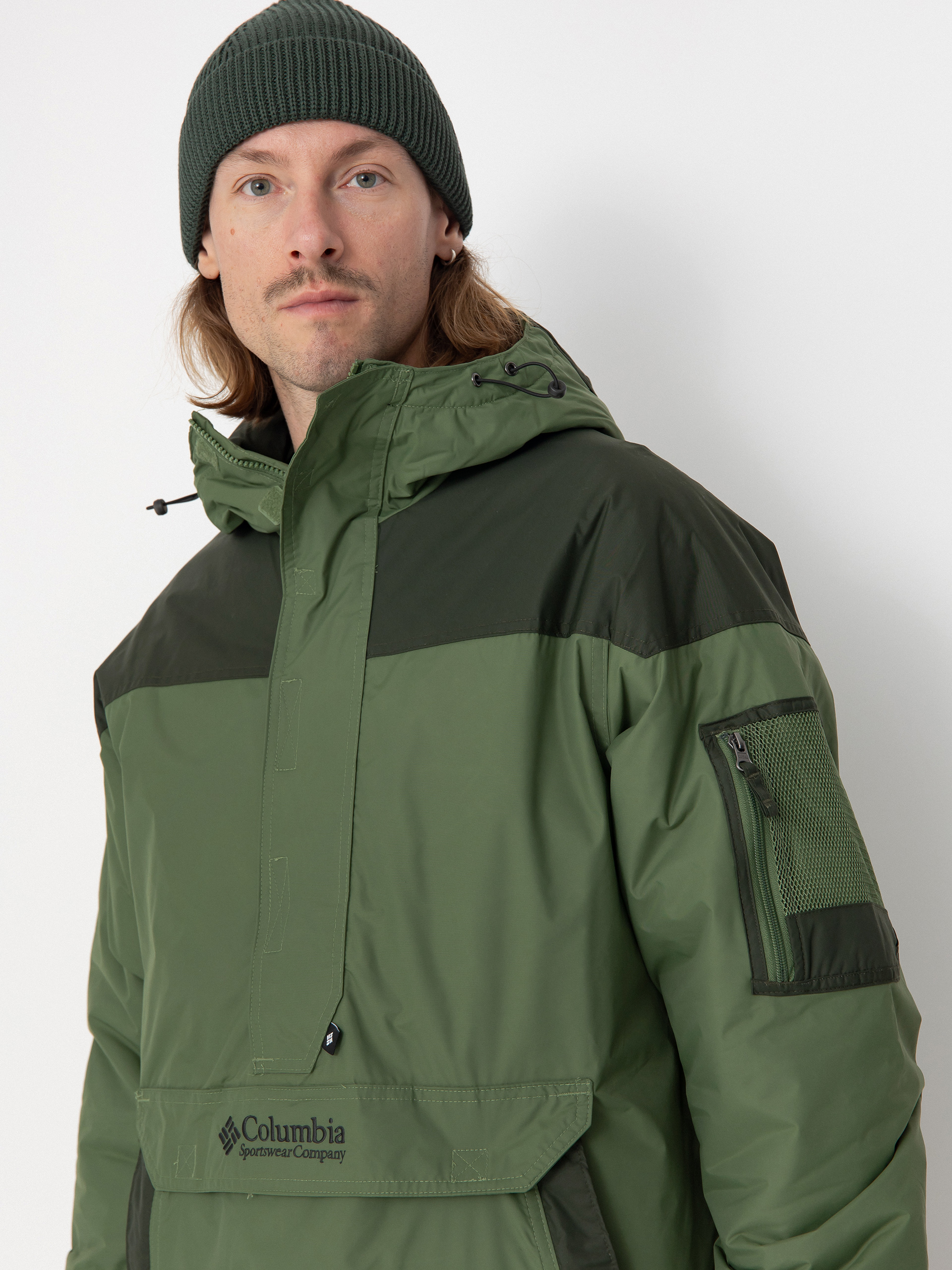 Bunda Columbia Challenger II Insulated Pullover (canteen greens)