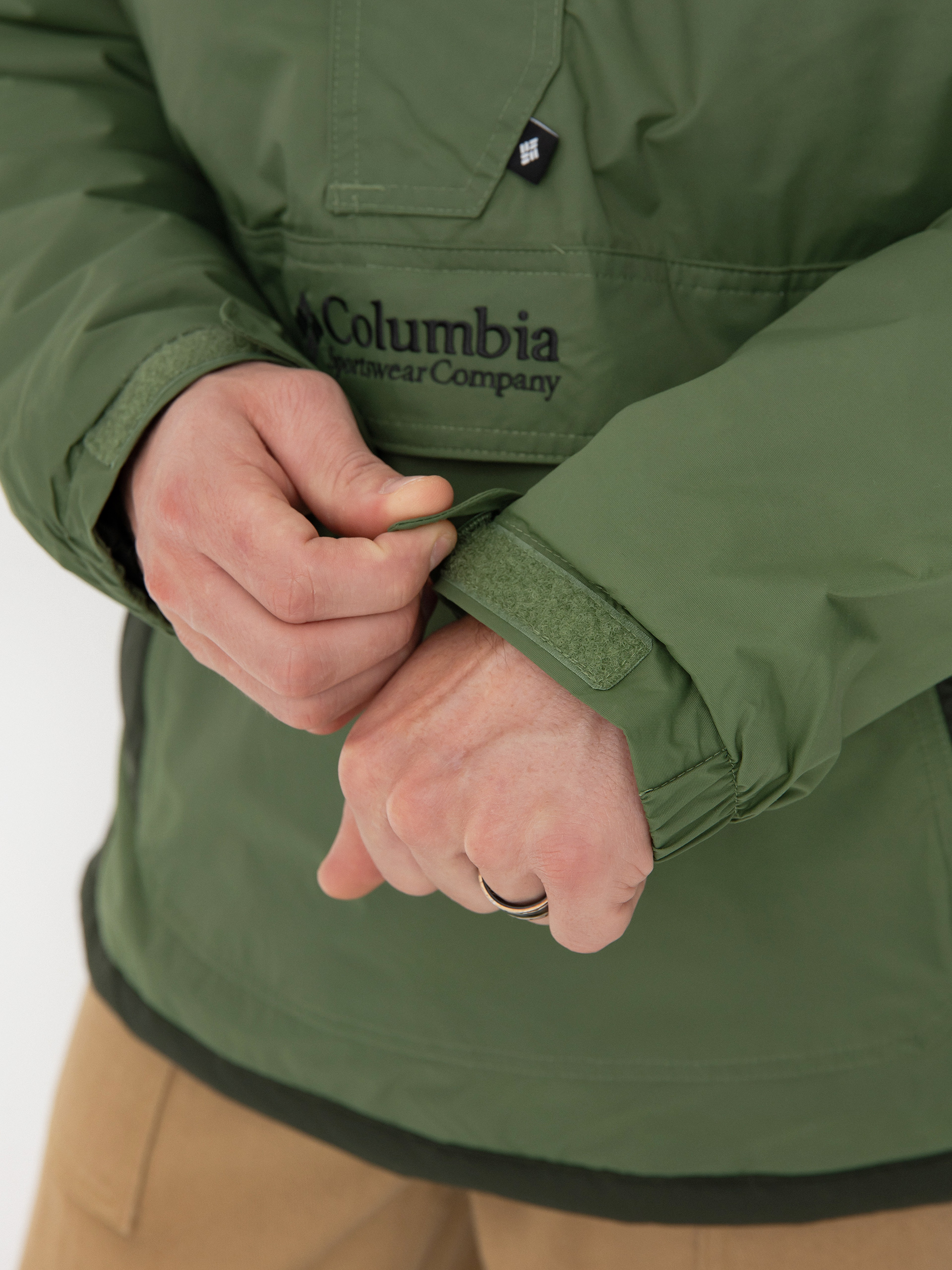 Bunda Columbia Challenger II Insulated Pullover (canteen greens)