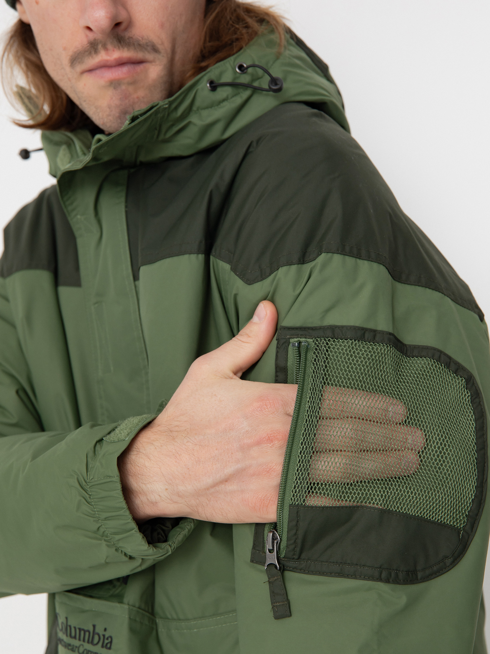 Bunda Columbia Challenger II Insulated Pullover (canteen greens)