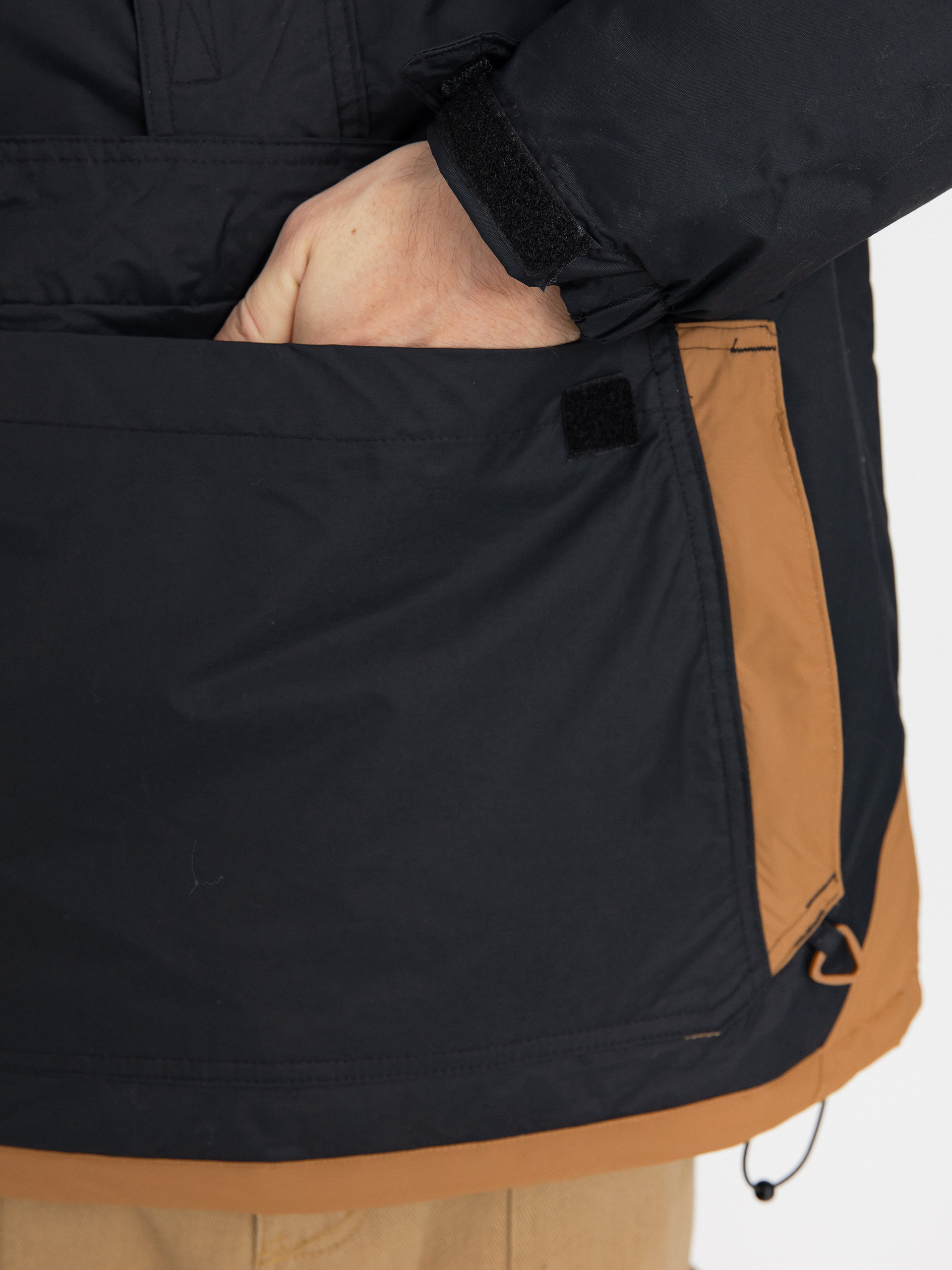 Bunda Columbia Challenger II Insulated Pullover (black camel br)