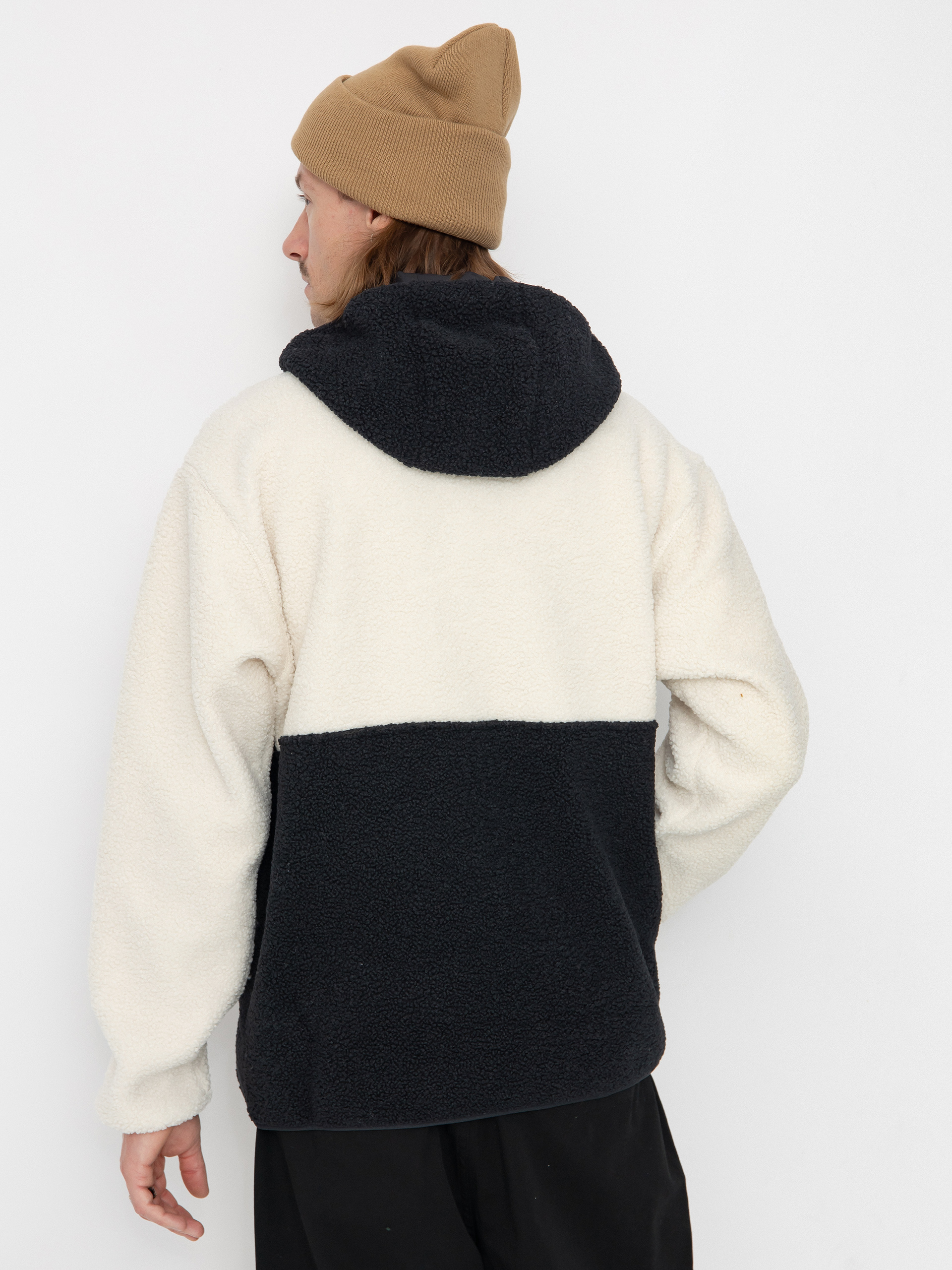 Pánský Fleecová mikina Columbia Backbowl II Remastered ZHD (chalk black)