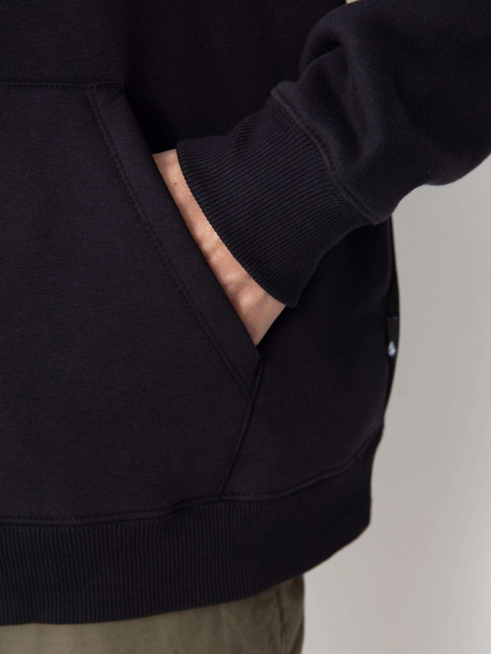 Mikina s kapucí Volcom Noder HD (black)