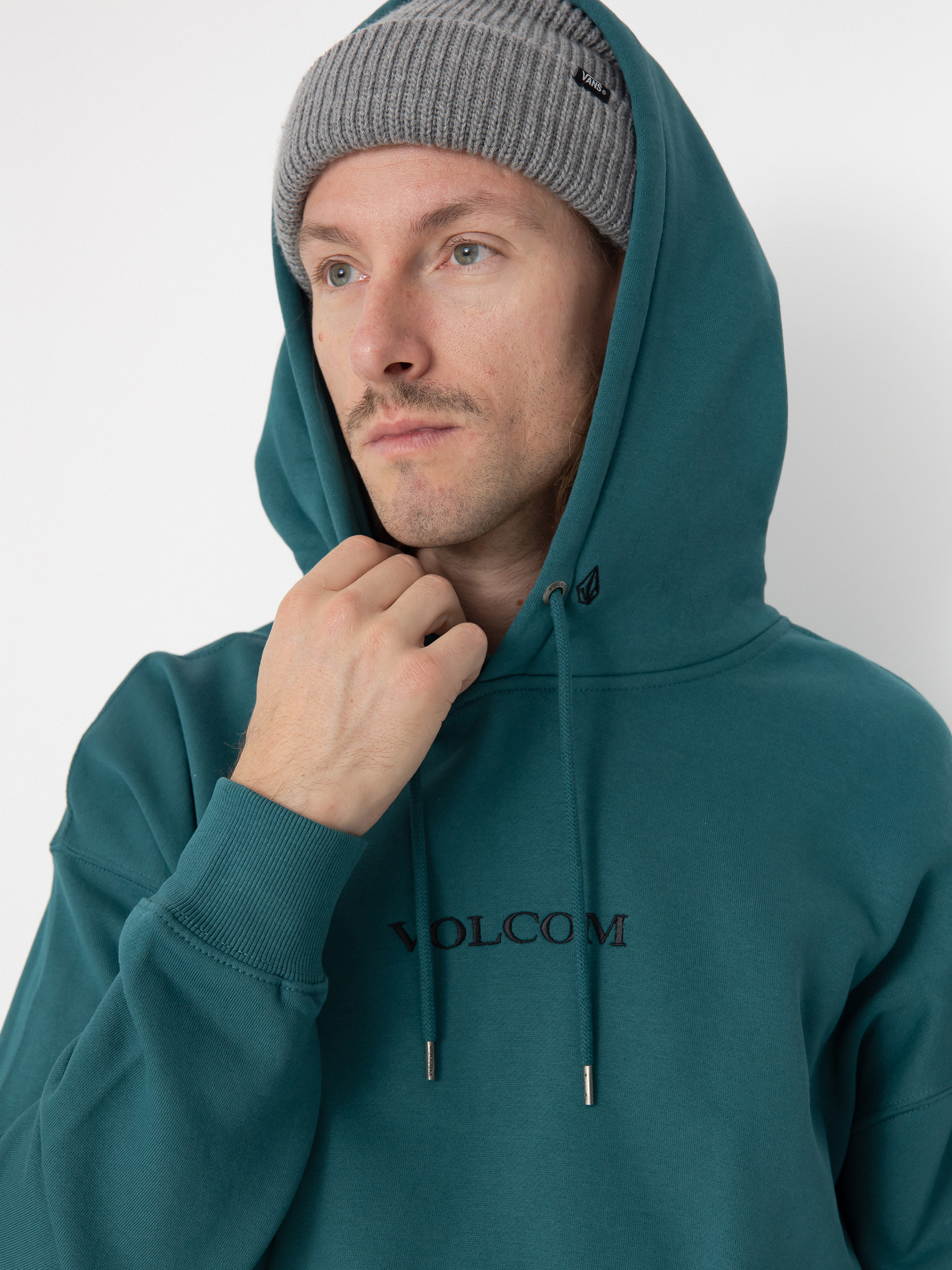 Mikina s kapucí Volcom Volcom Stone HD (evergreen)