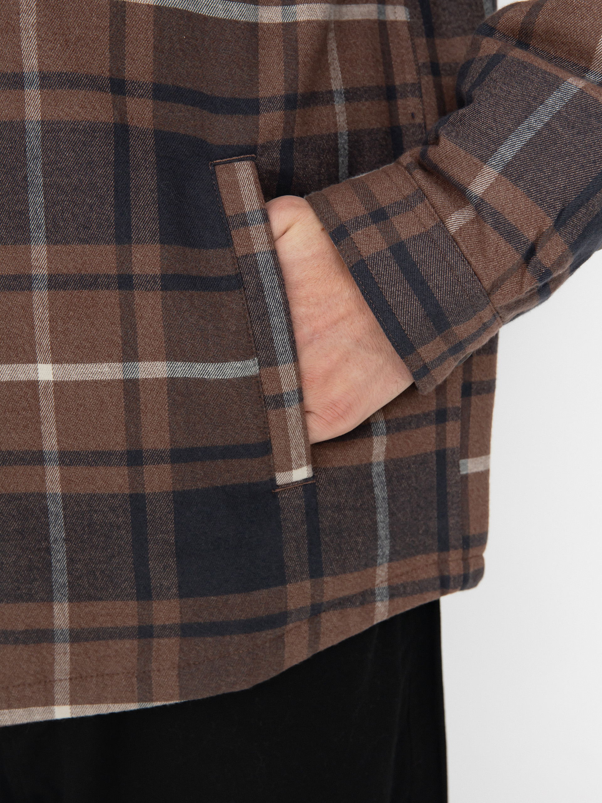 Košile Patagonia LW Insulated Fjord Flannel (outdoor molasses brown)