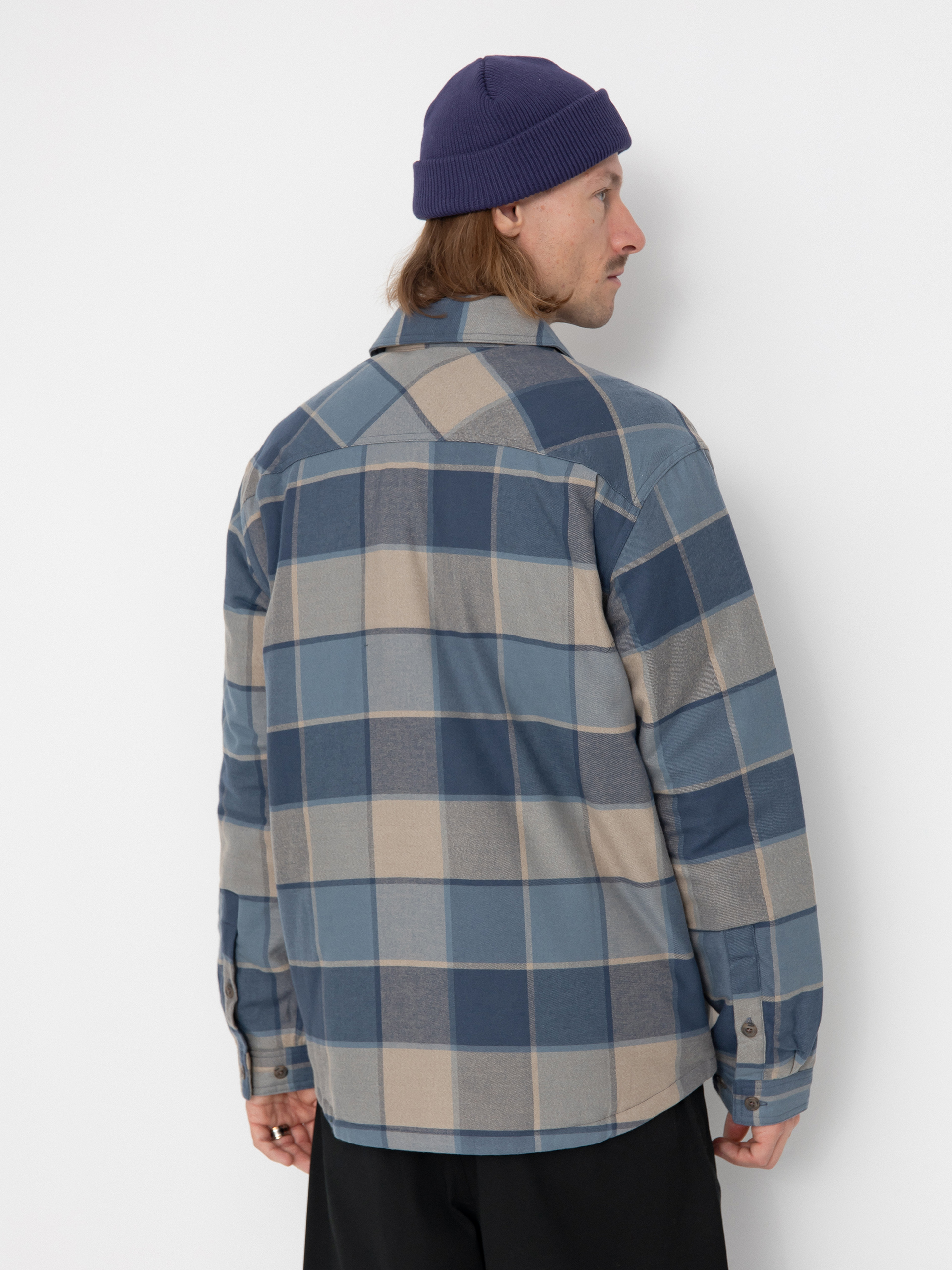 Košile Patagonia LW Insulated Fjord Flannel (william smolder blue)