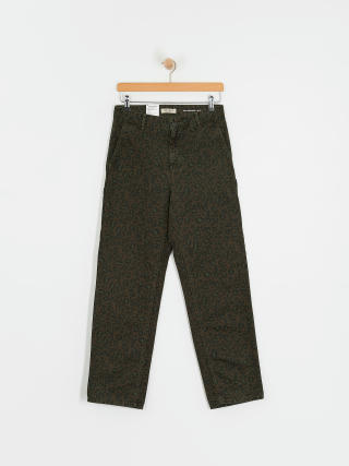 Kalhoty Carhartt WIP Leo Pierce Wmn (camo leo/tamarind/office green)