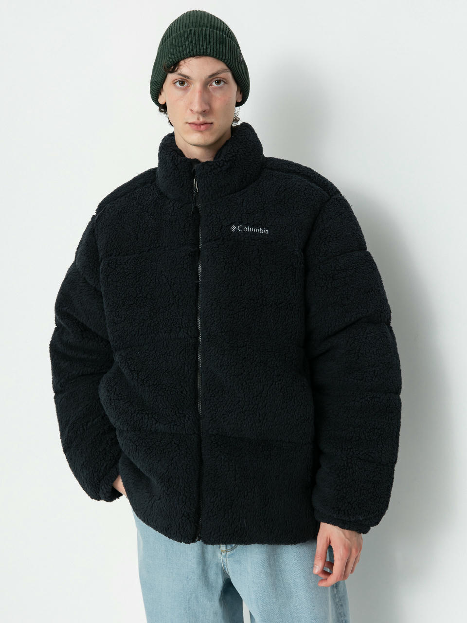 Bunda Columbia Puffect II Sherpa (black)