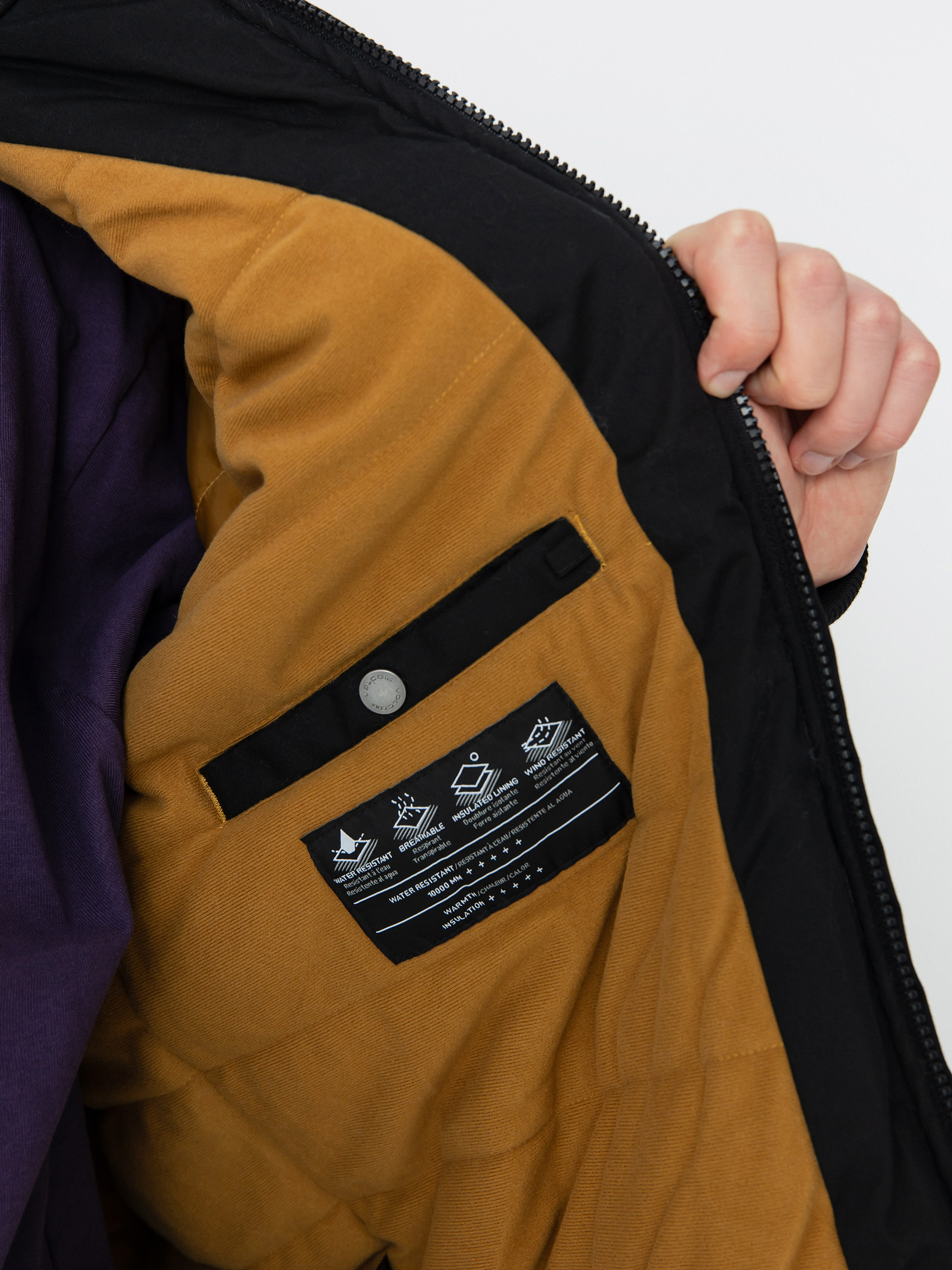 Bunda Volcom Hernan 10K (black)