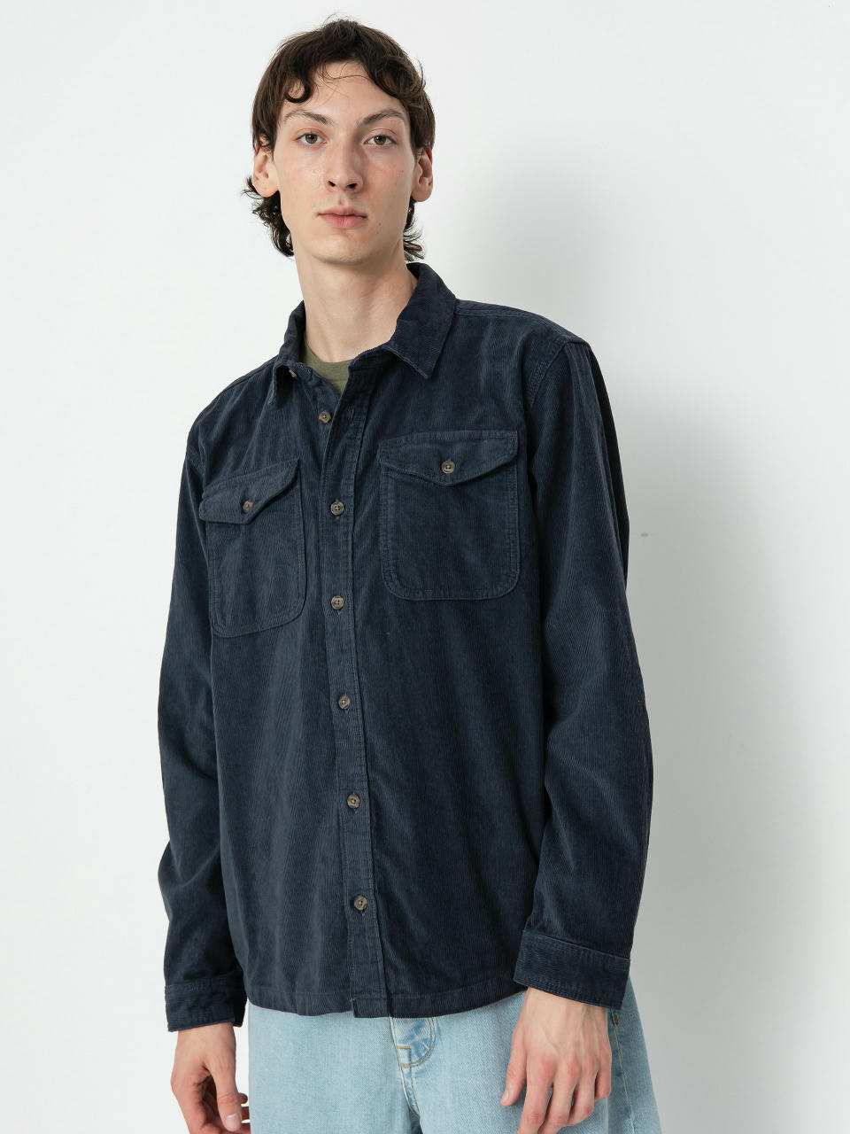 Košile Patagonia Corduroy (smolder blue)