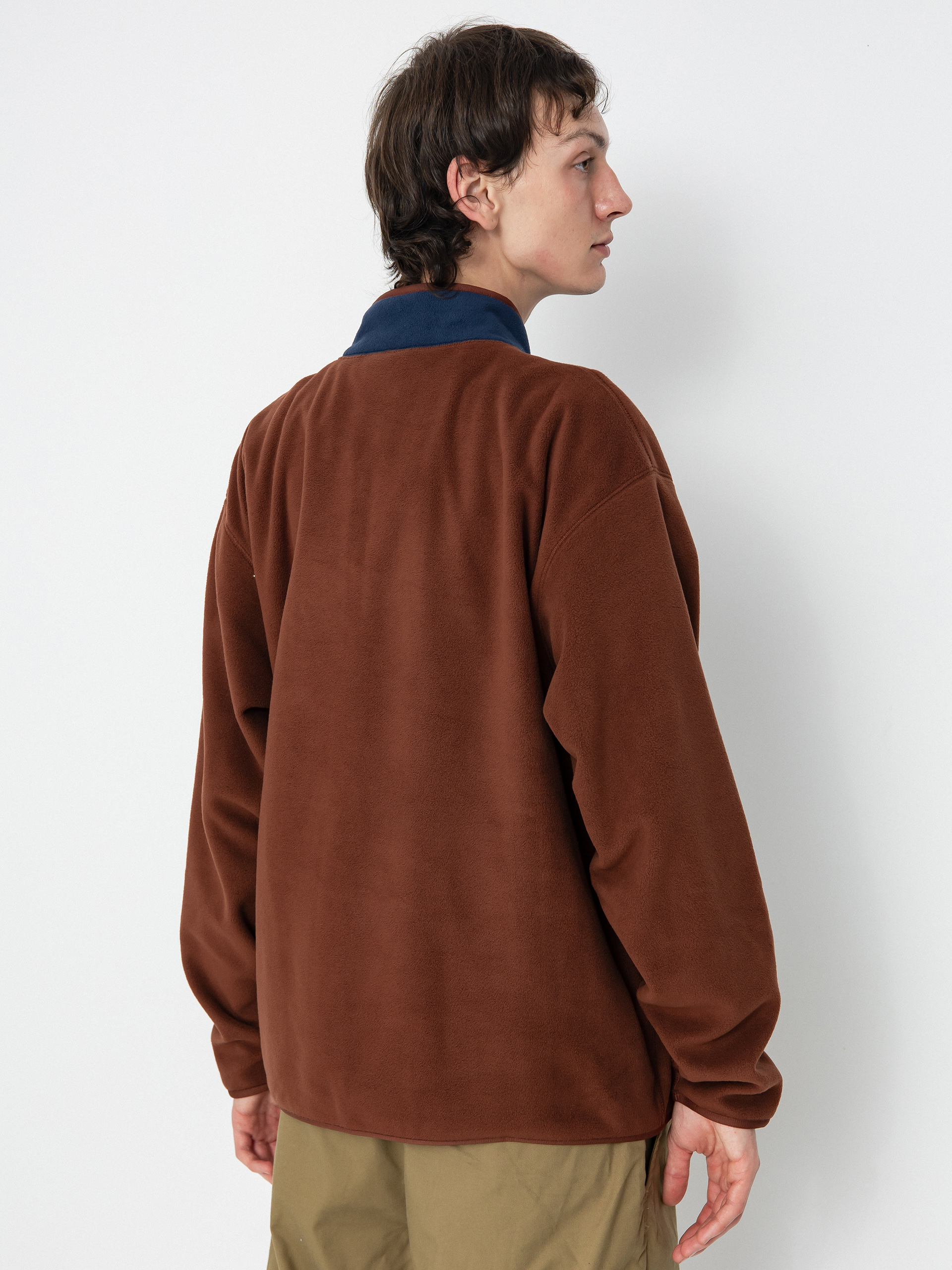 Pánský Fleecová mikina New Balance Fleece 1/2 Zip (richoak)