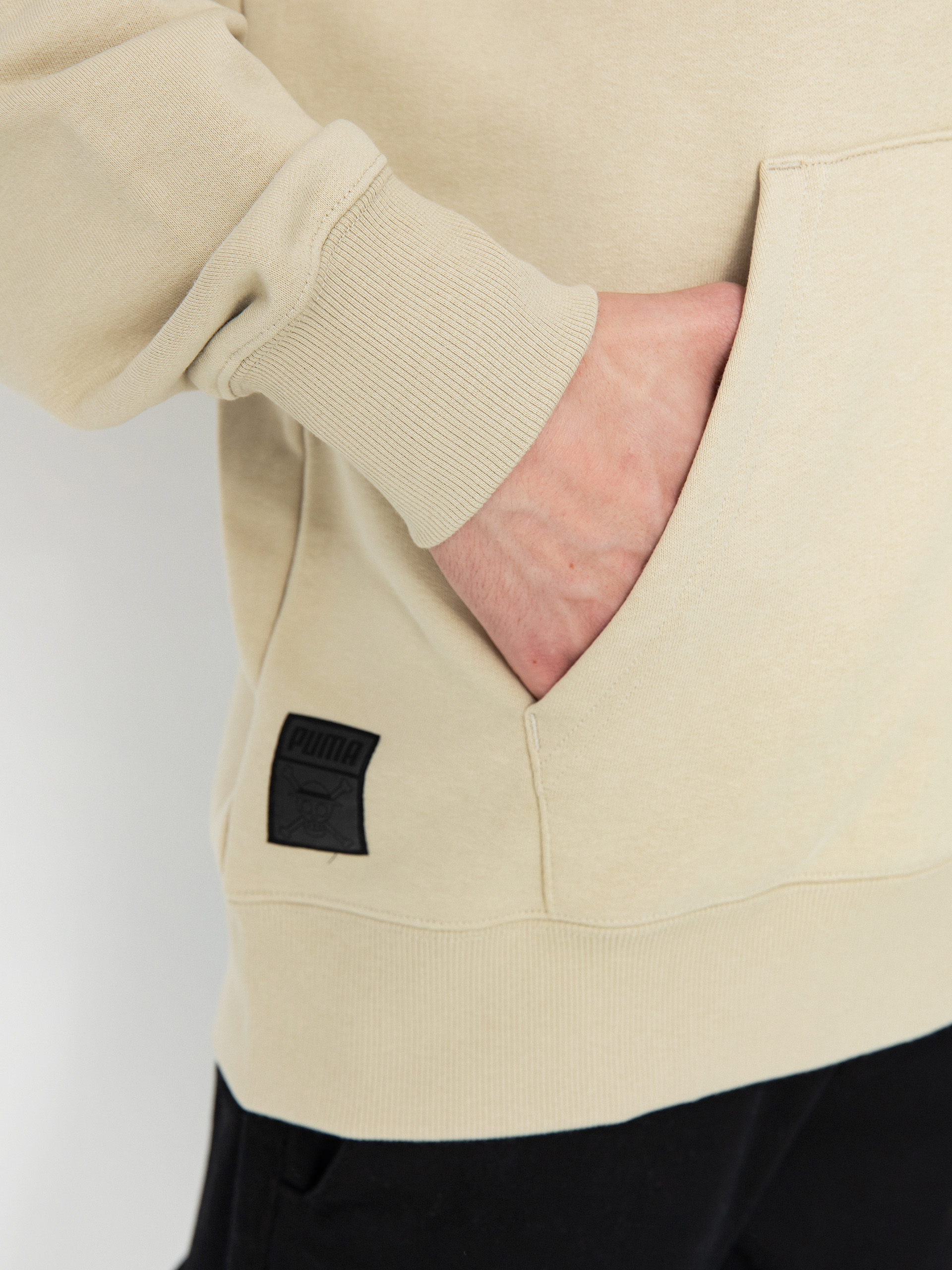 Mikina s kapucí Puma X One Piece HD Tr (putty)